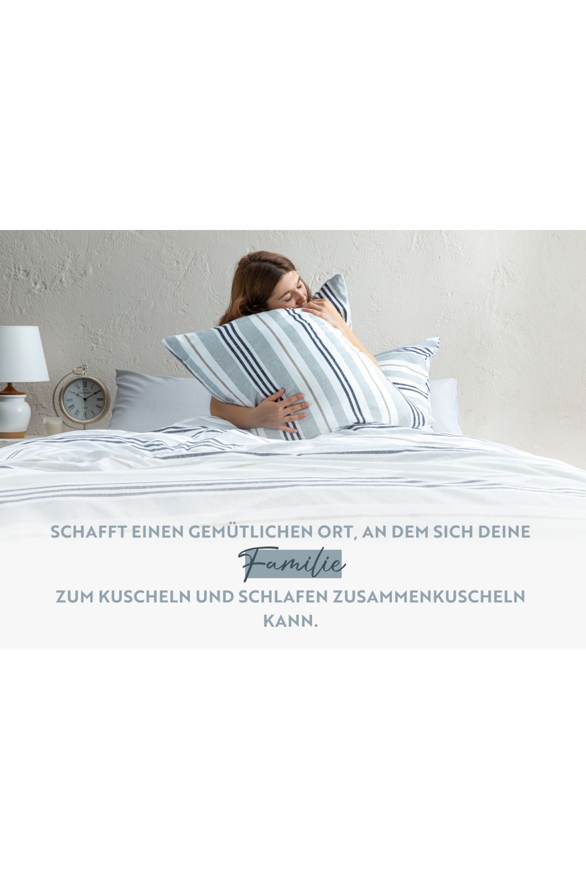 English Home-Bettbezug- und Kissenbezug-Set - Bettwäsche 4