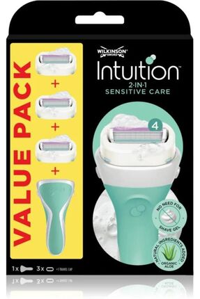 Wilkinson Sword İntution Kendinden Sabunlu Sistem Tıraş Bıçağı Ve Yedekleri