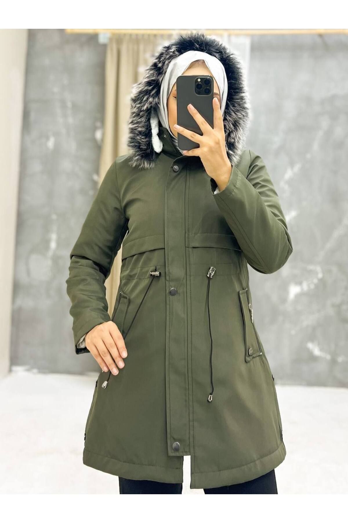 New look faux fur lined parka best sale
