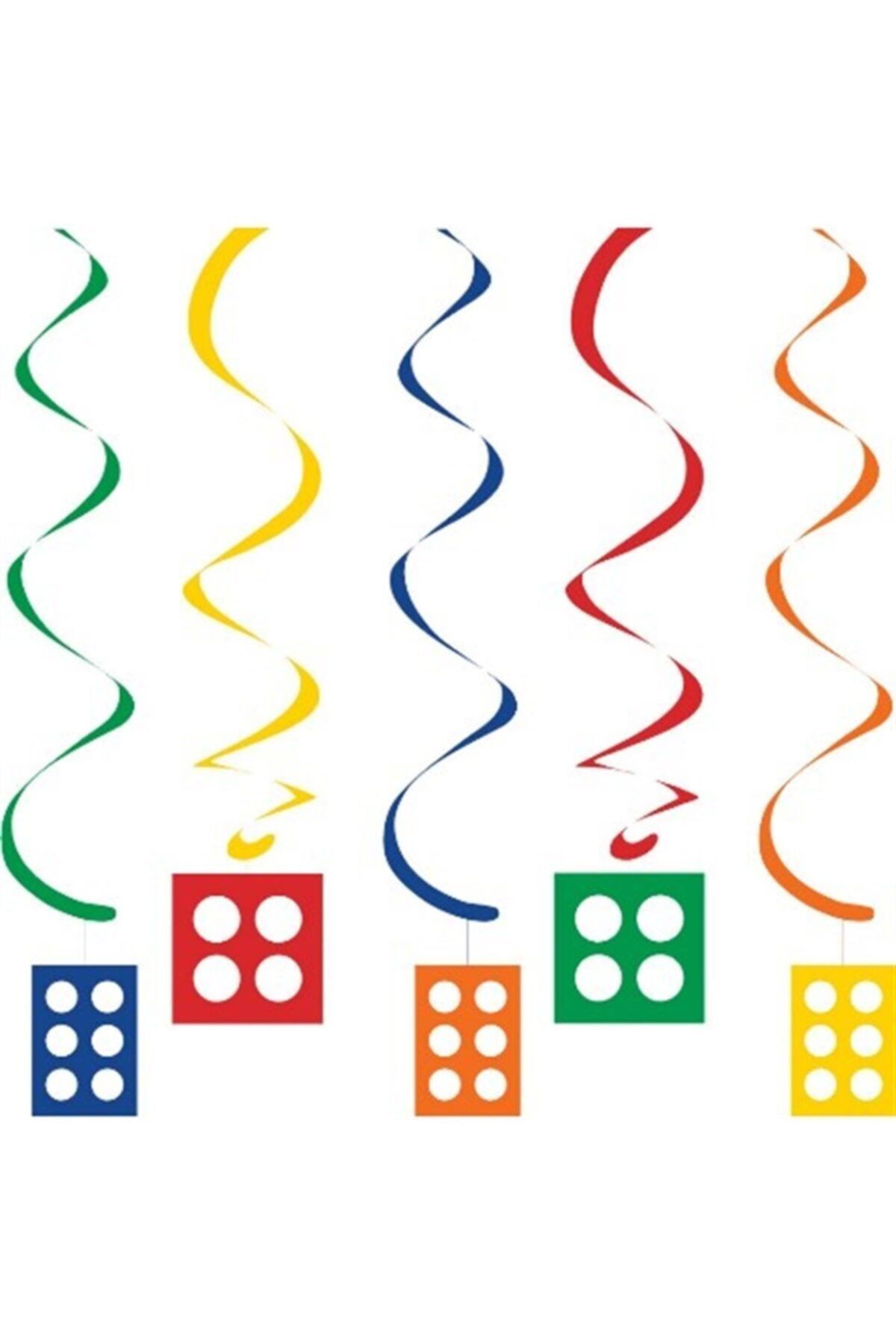 parti sürprizi Block Partisi Süs Dalgası 5 Adet