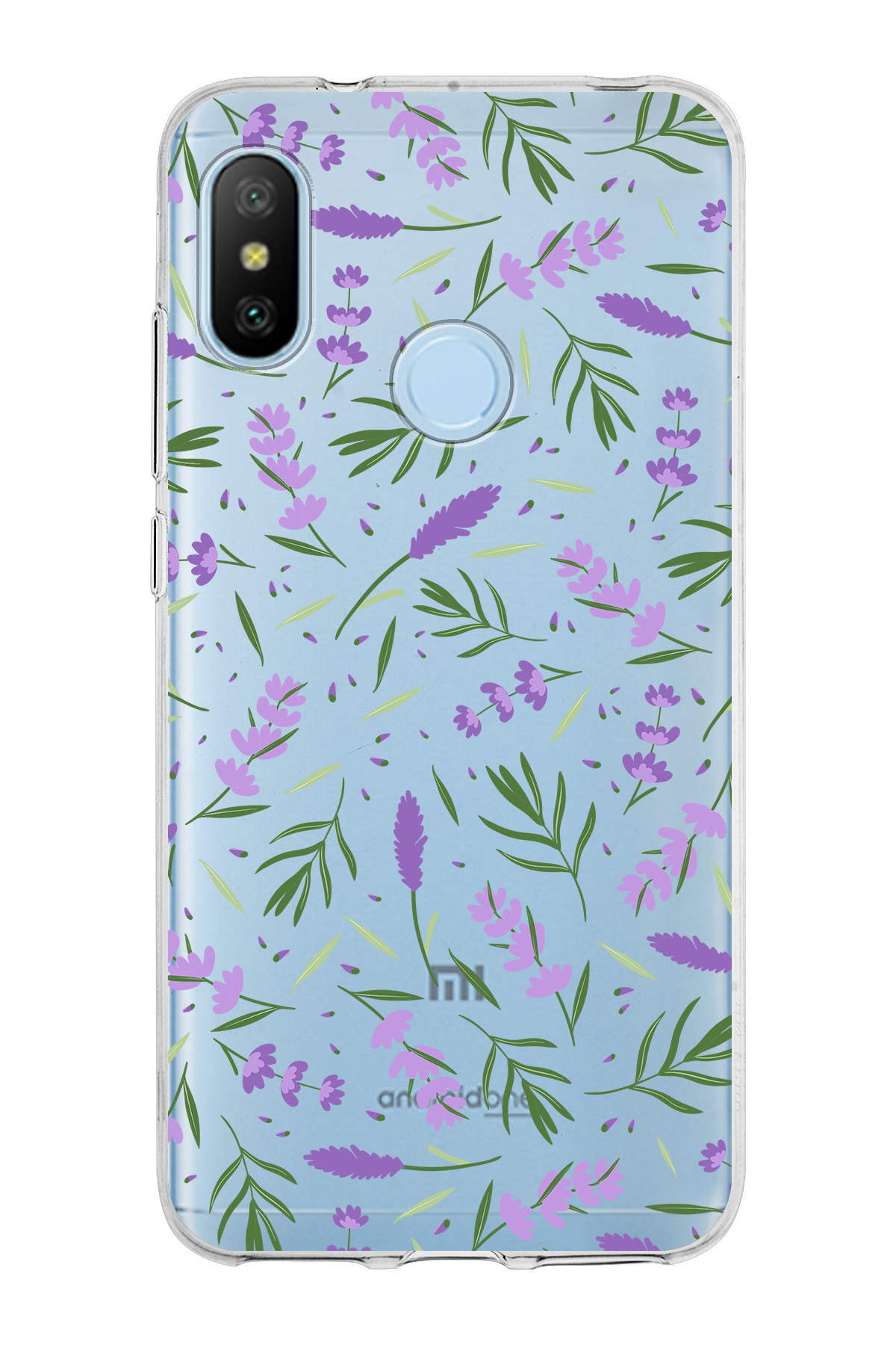 Xiaomi Mi A2 Lite ile Uyumlu Water Color 3  Kamera Korumalı Şeffaf  Kılıf