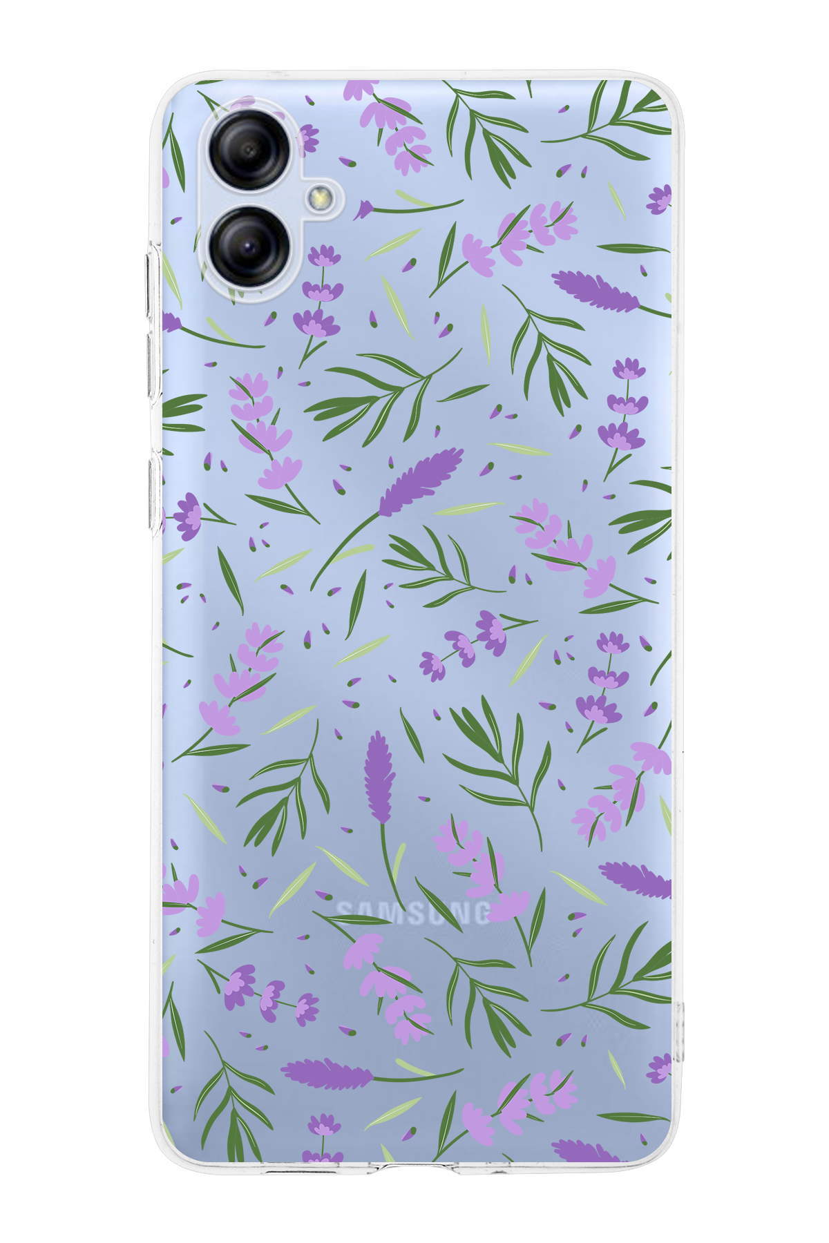 Samsung Galaxy A04e ile Uyumlu Water Color 3  Kamera Korumalı Şeffaf  Kılıf