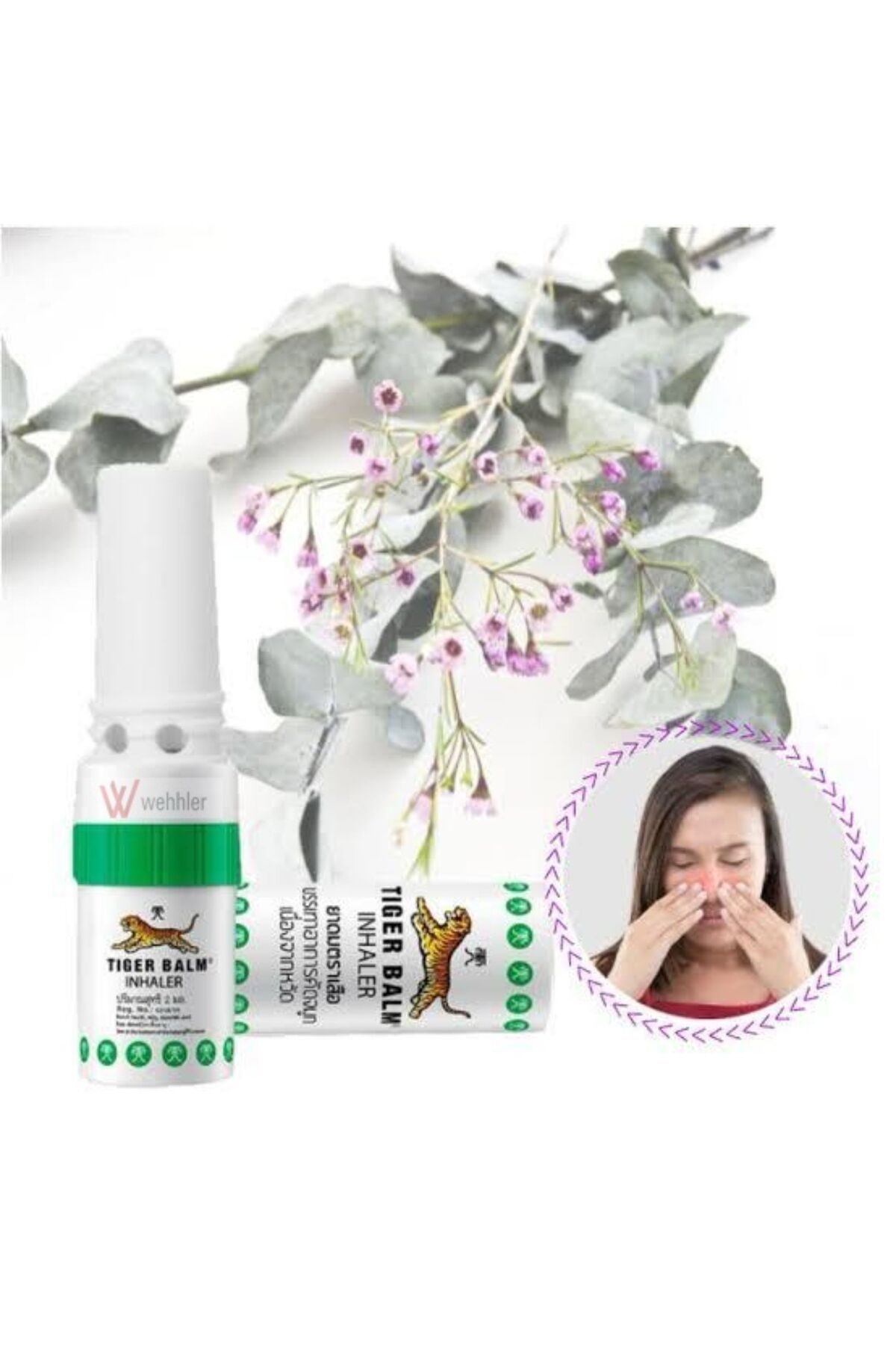 WEHHLER Tiger Balm Inhaler +Yağ 2 in 1