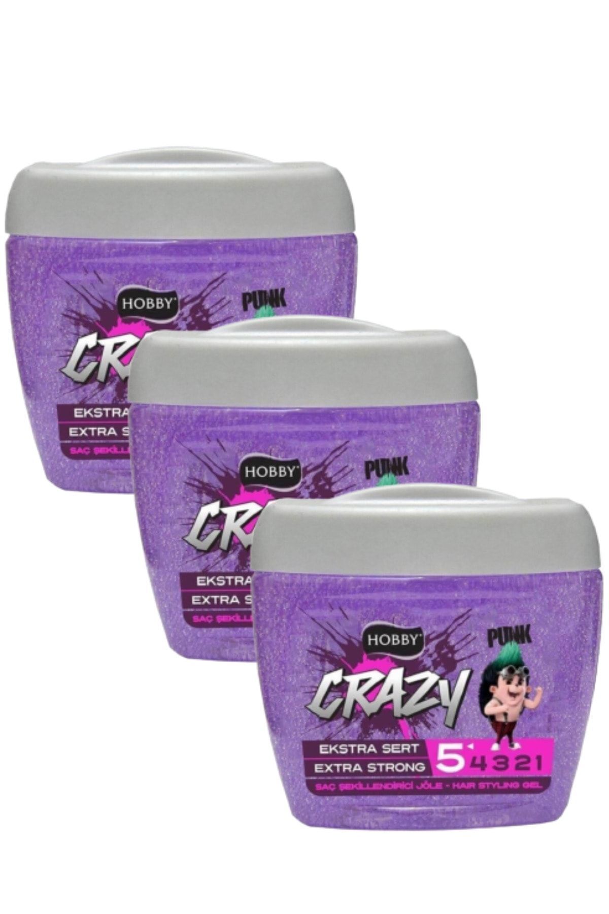 ژل موی فوق سخت 700 میلی لیتری 3 عددی حرفه ای Hobby
