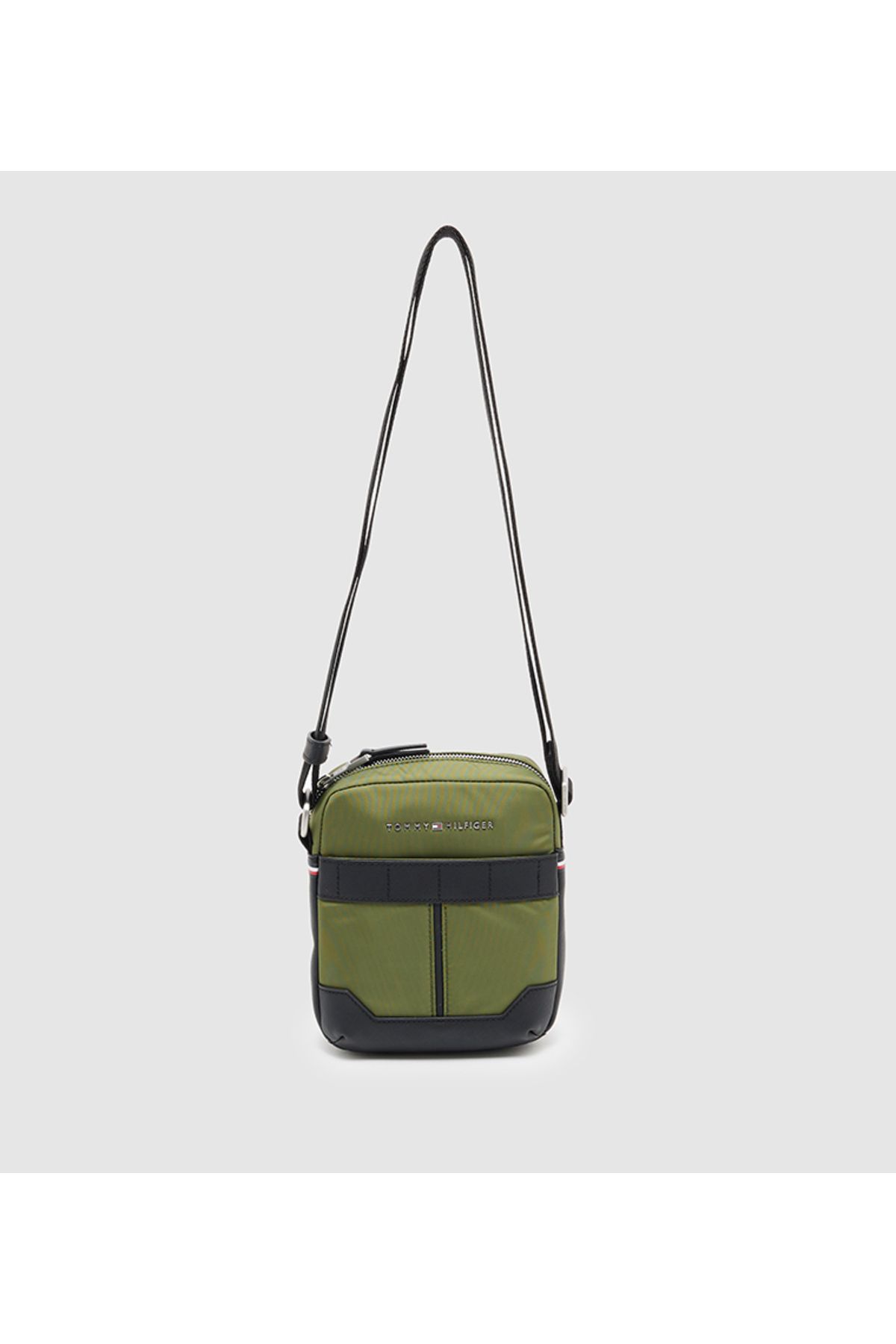 کیف مینی مسنجر کیف شانه مردانه سبز رنگ Tommy Hilfiger
