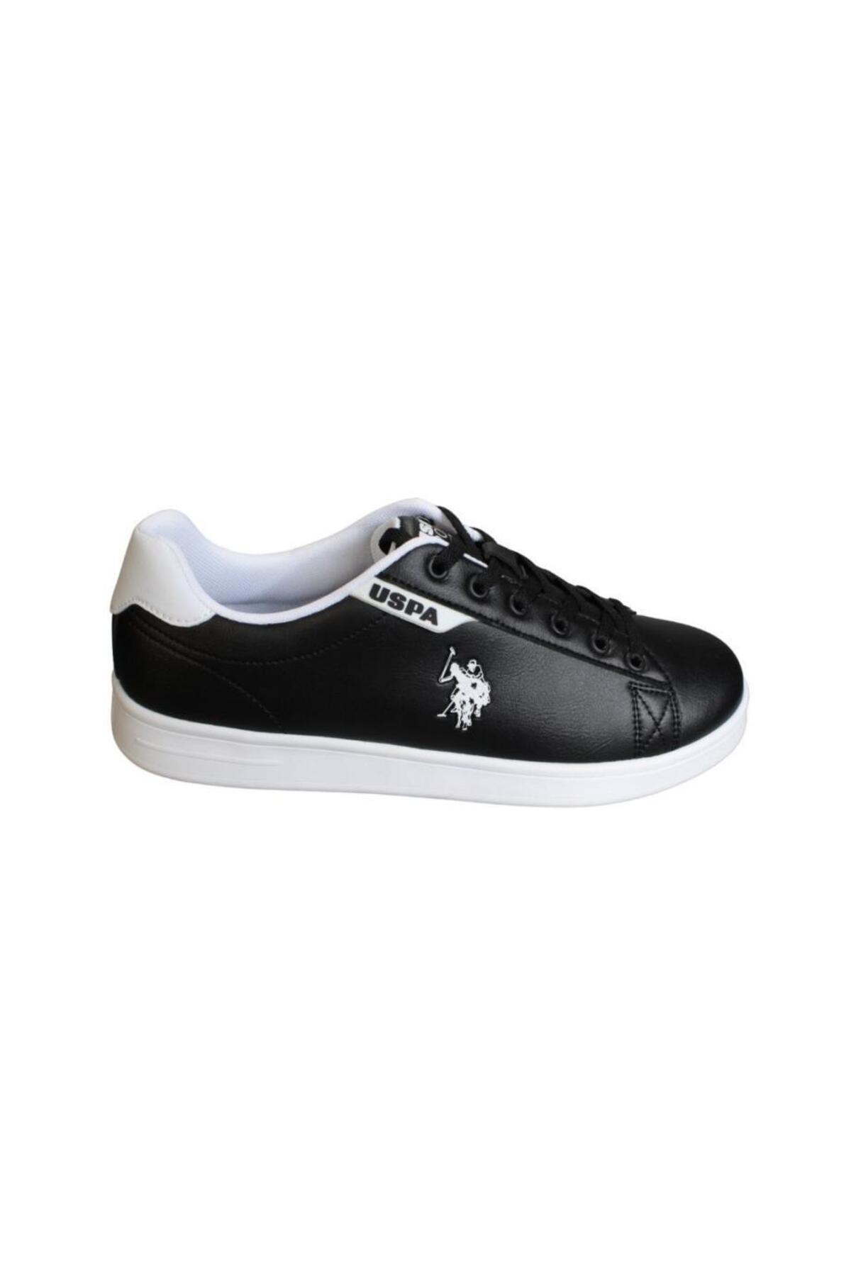 کفش U.S. Polo Assn. یو اس پولو مناسب طبیعت‌گردی ورزشی سیاه سفید U.S.POLO ASSN اورجینال - تصویر 2