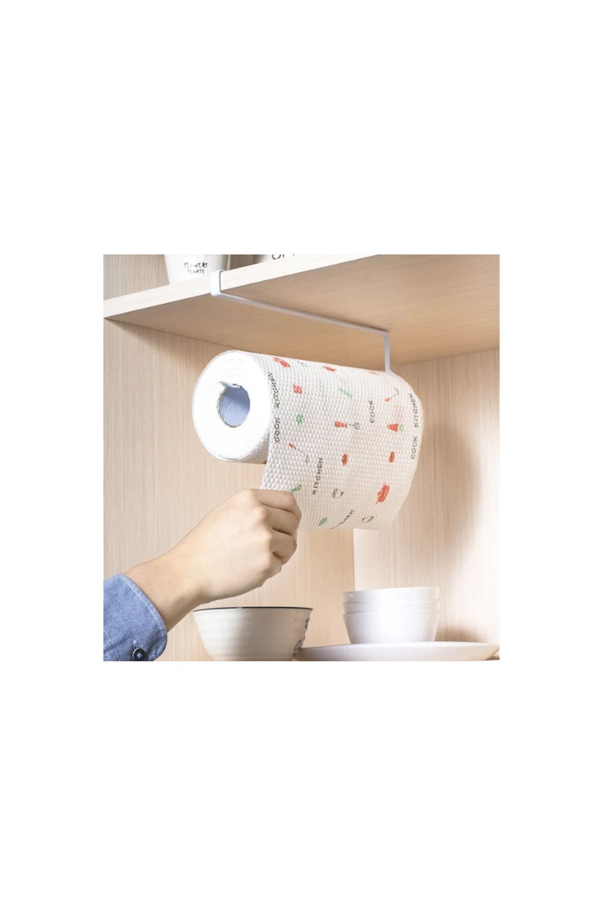 Alvina Aydınlatma Kağıt Havlu, Fincan & Kupa Askısı Dolap Rafı Askısı