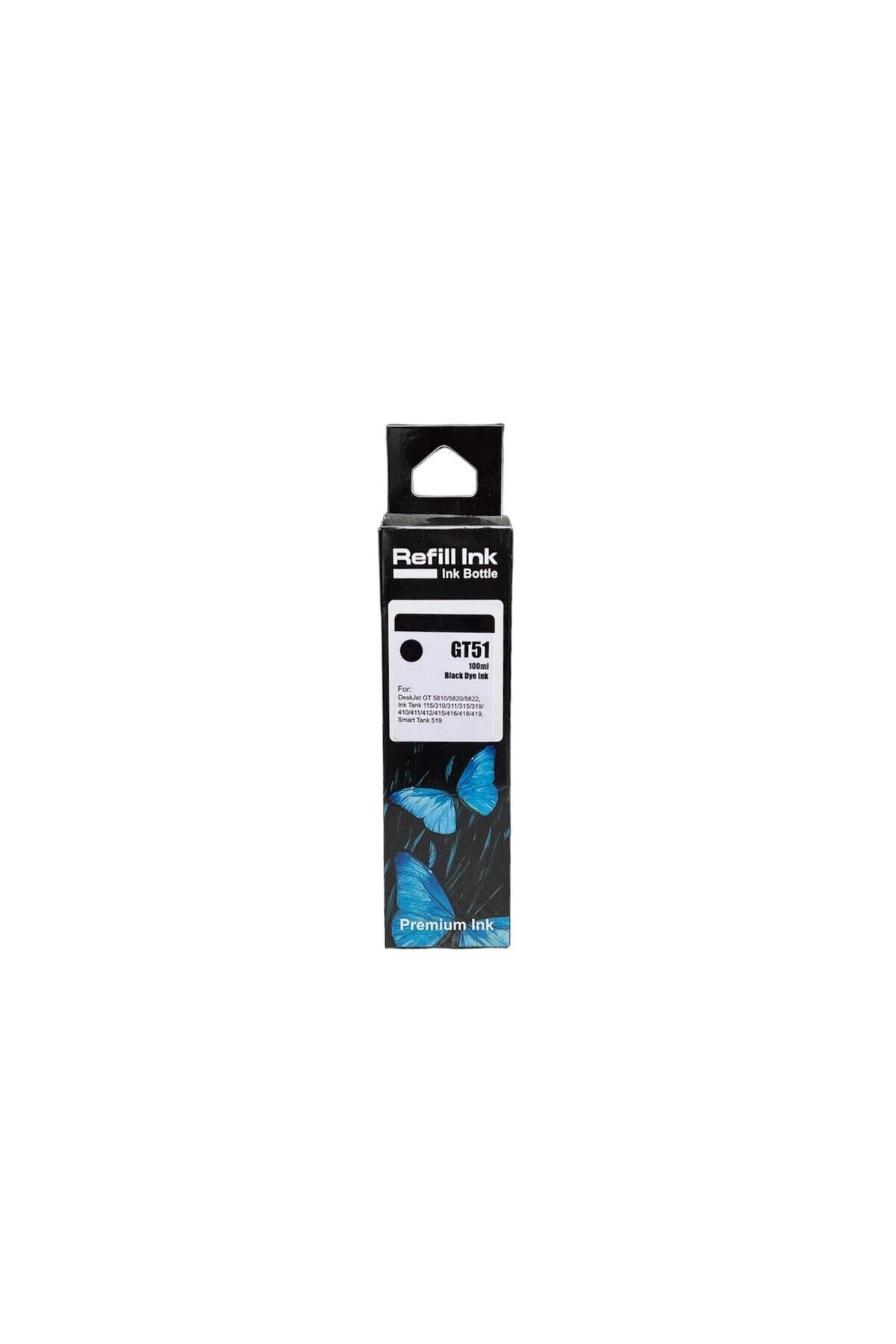 HP Gt51 Smart Tank 500-515-530-519 Siyah Mürekkep