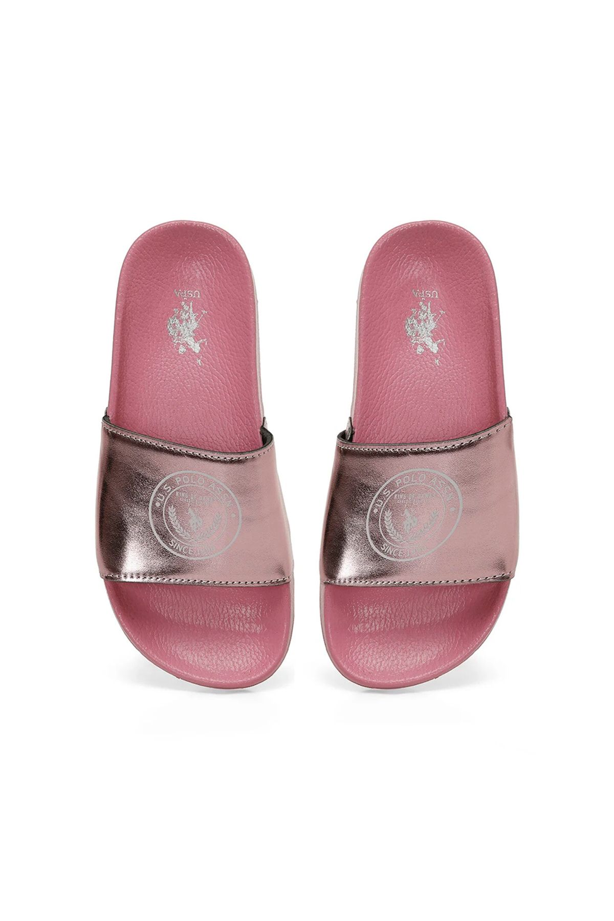 دمپایی صورتی زنانه Razze اورجینال U.S. Polo Assn.