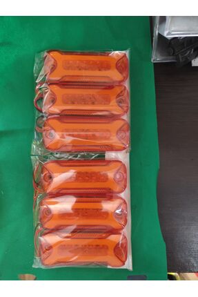 Akyol X lamba neonlu turuncu 6 adet 2 fobkisiyonlu park sinyal