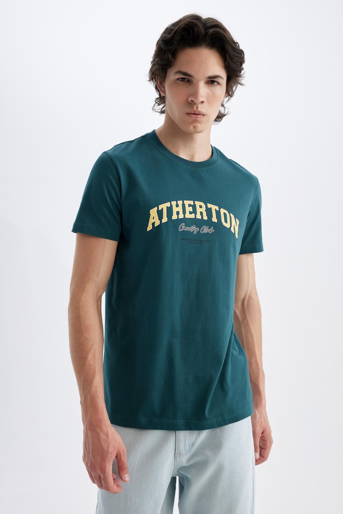 تی شرت مردانه دفاکتو | C5674AX24HS Defacto - Image 4