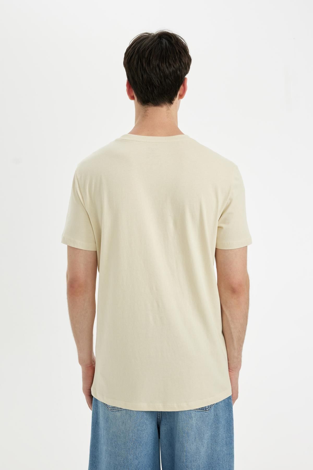 تی شرت مردانه دفاکتو | C6912AX24SM Defacto - Image 6