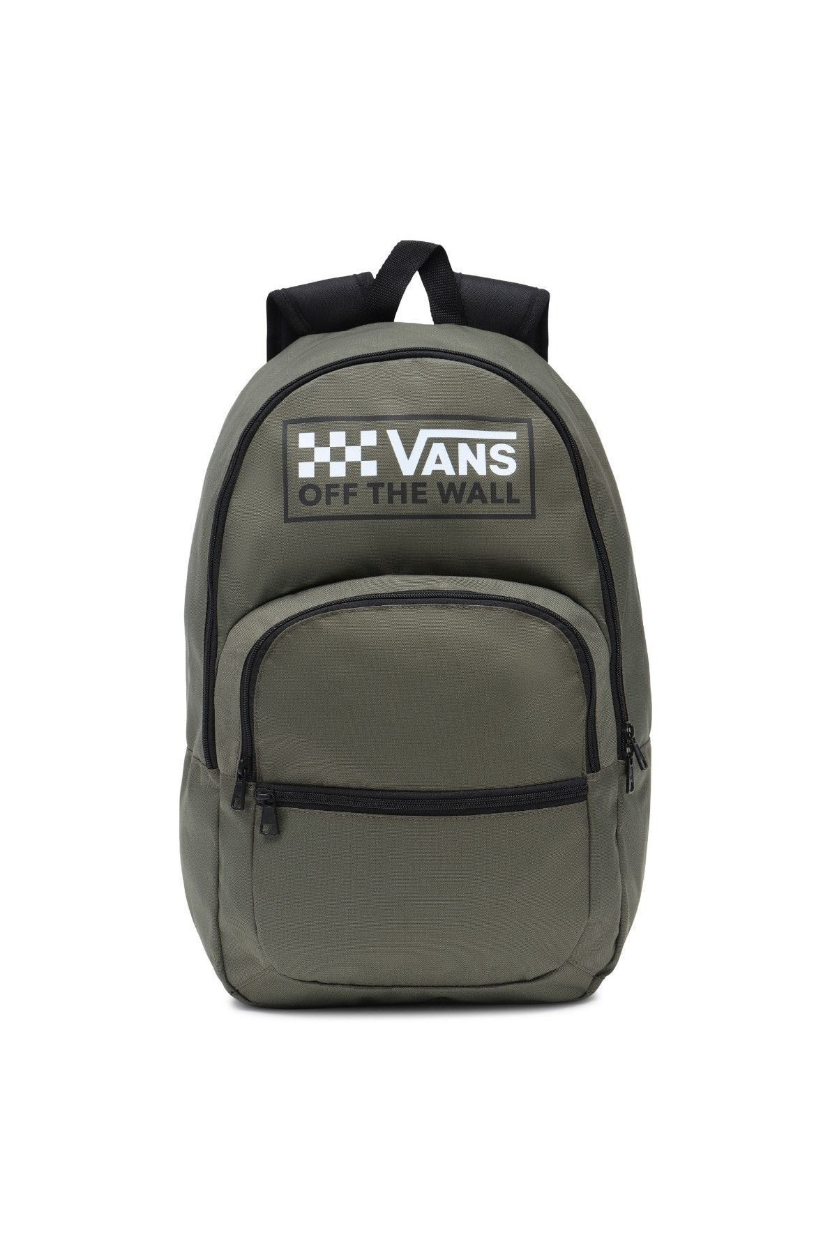 Vans khaki backpack cheap