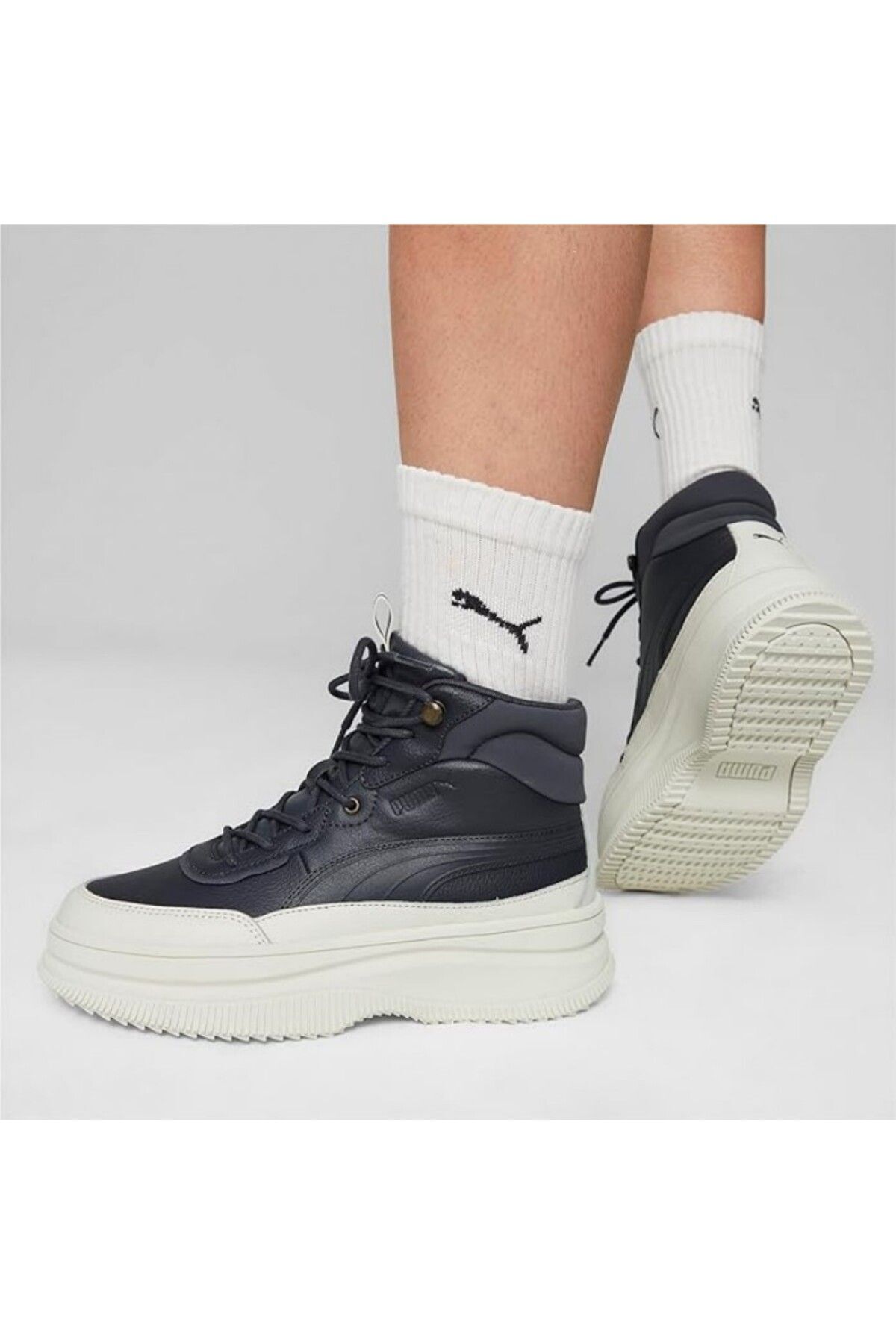 اسنیکر زنانه مشکی پوما | TYB57-392316-1180417568 اورجینال - تصویر 3