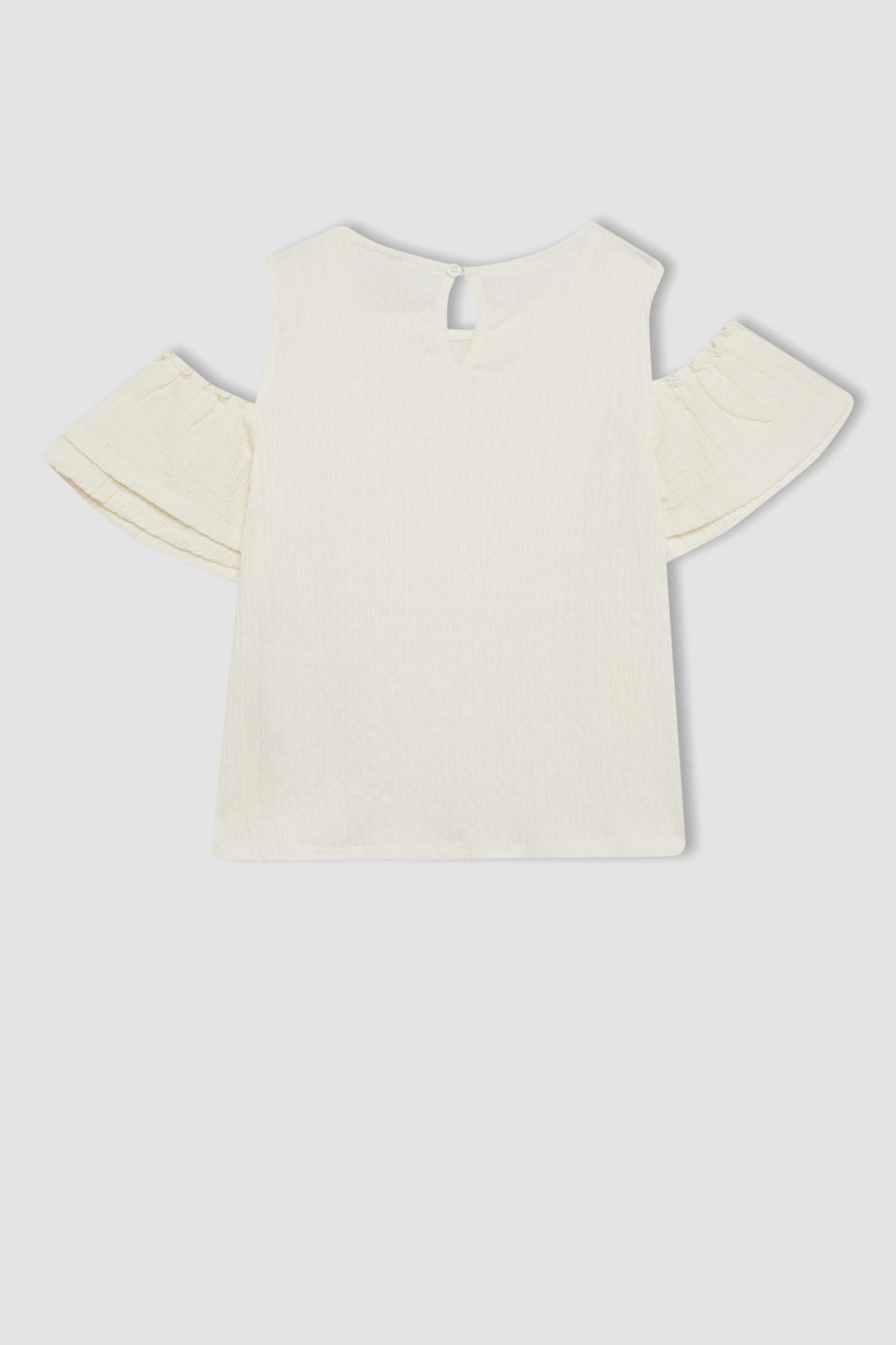 تی شرت دخترانه دفاکتو | C6890A824SM Defacto - Image 3