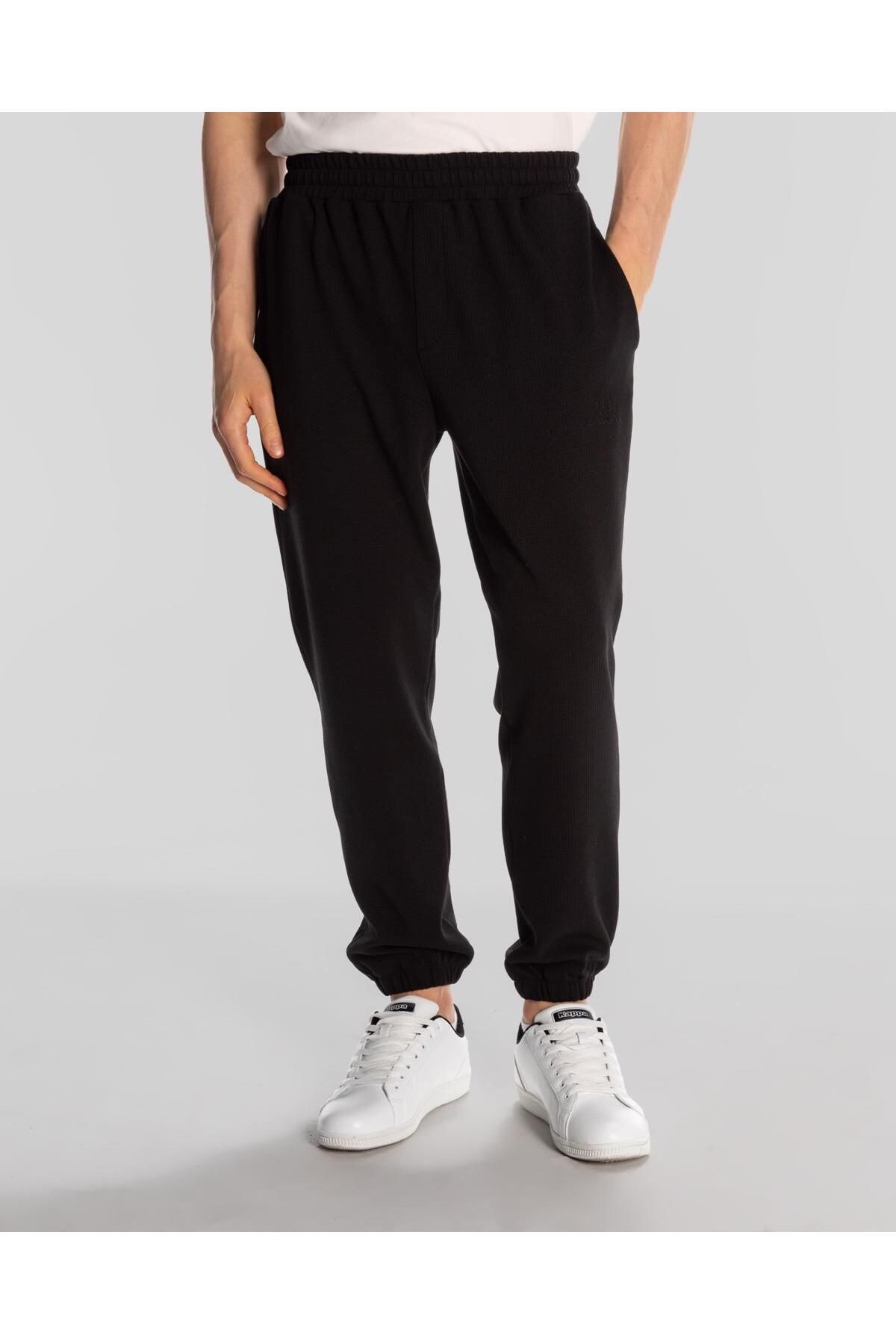 Kappa joggers mens black clearance