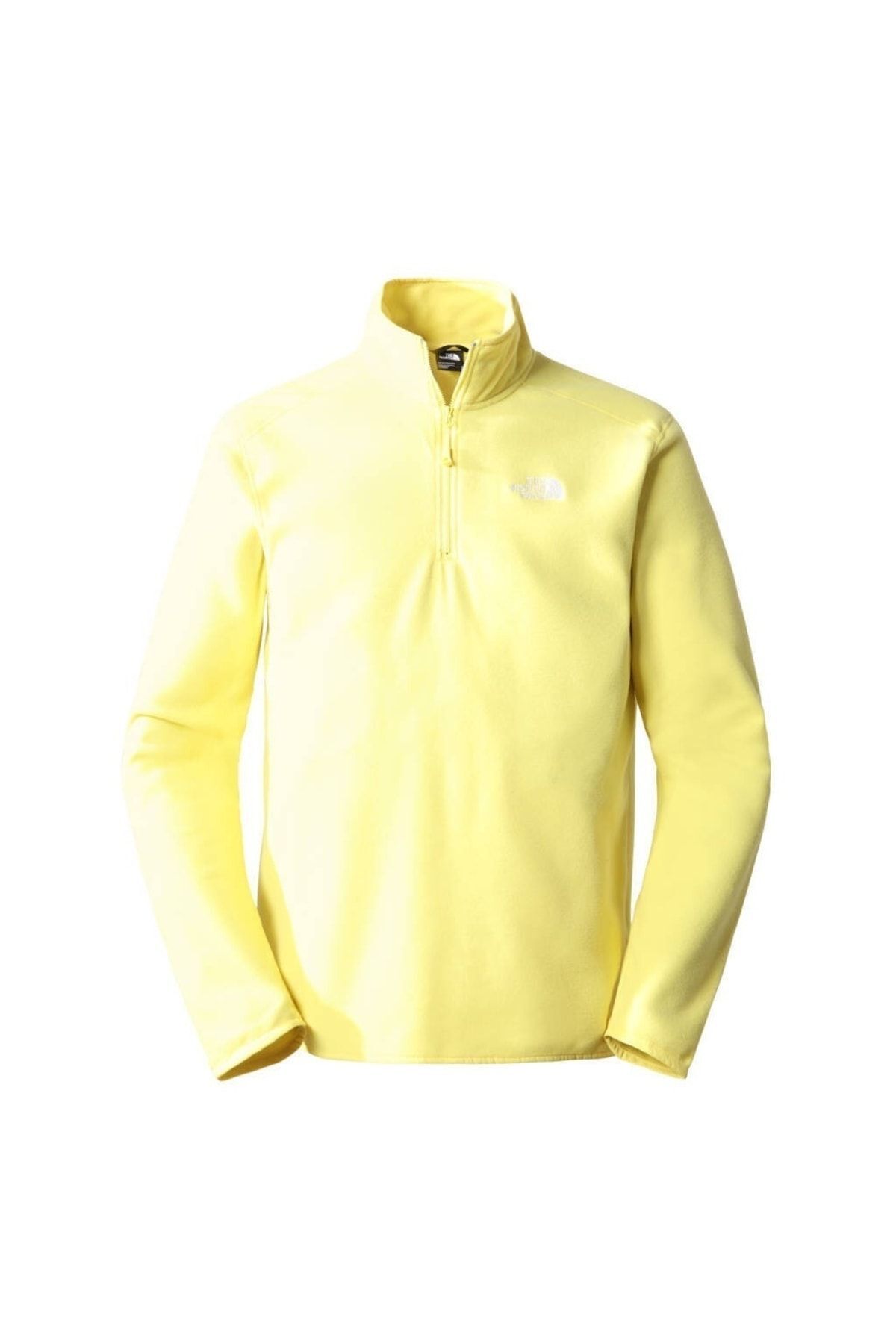 سویشرت زرد مردانه قطبی 100 یخچال 1 4 zip nf0a5ihp71u1 The North Face
