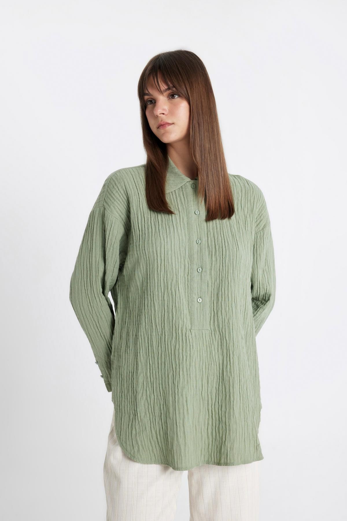 تونیک حجاب زنانه دفاکتو | D2256AX24SM Defacto - Image 4