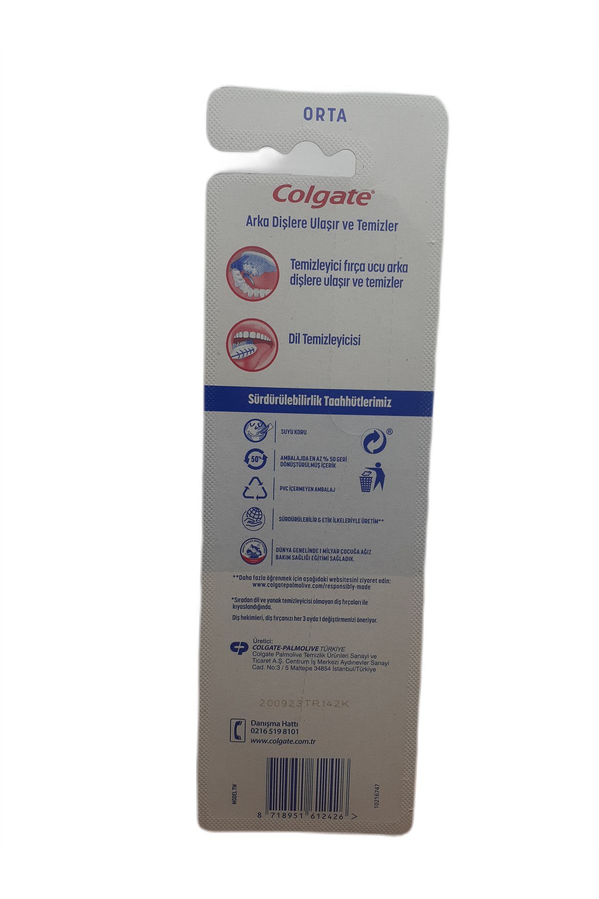 Colgate-EXTRA CLEAN COLORS - 1+1 Outer Brush 3