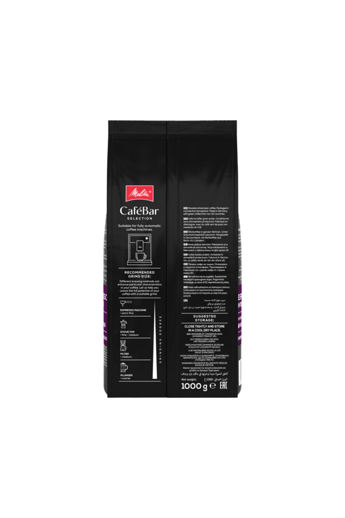 melitta-Cafebar Selection - Intense Espresso Core Coffee 1kg 2