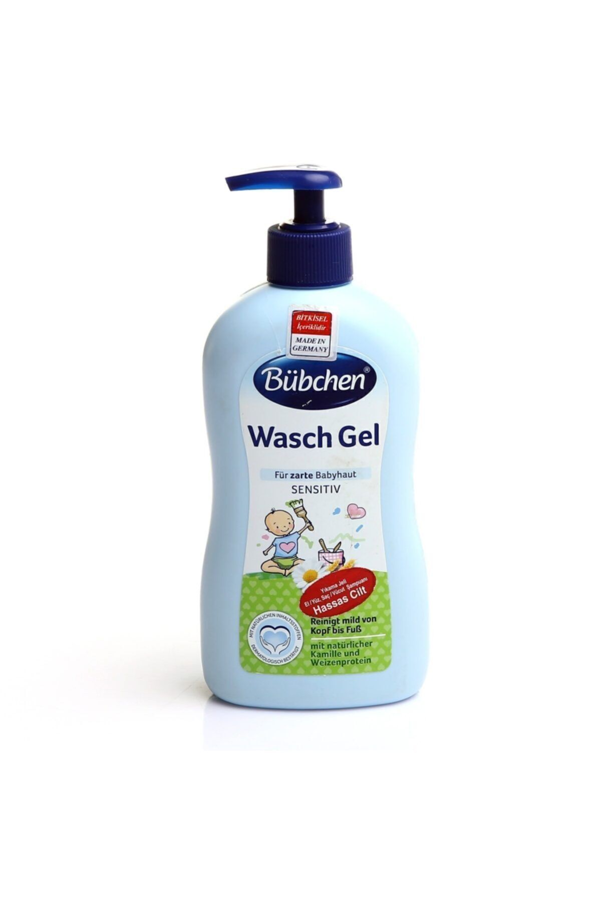Bübchen Hassas Ciltler Için Bebek Yıkama Jeli 400 Ml
