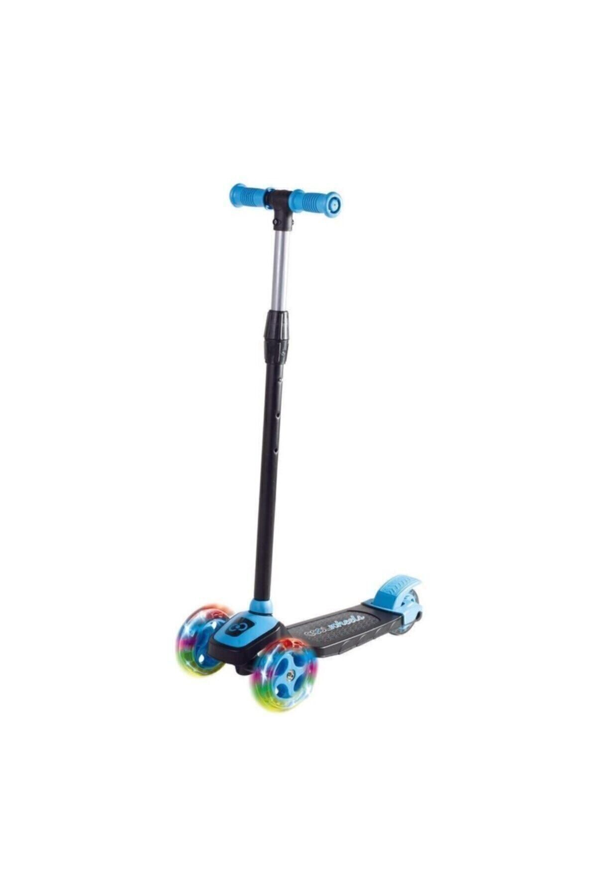 Genel Markalar Cool Wheels Led Işıklı 3 Tekerlekli Yükseklik Ayarlı Twist Çocuk Scooter (+3 Yaş)