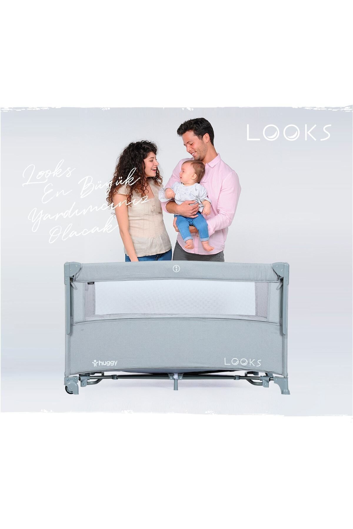 Huggy Looks 5 In 1 Anne Yani Park Yatak Oyun Parkı+yatak 60x120 fotoğrafı 4 (önizleme)