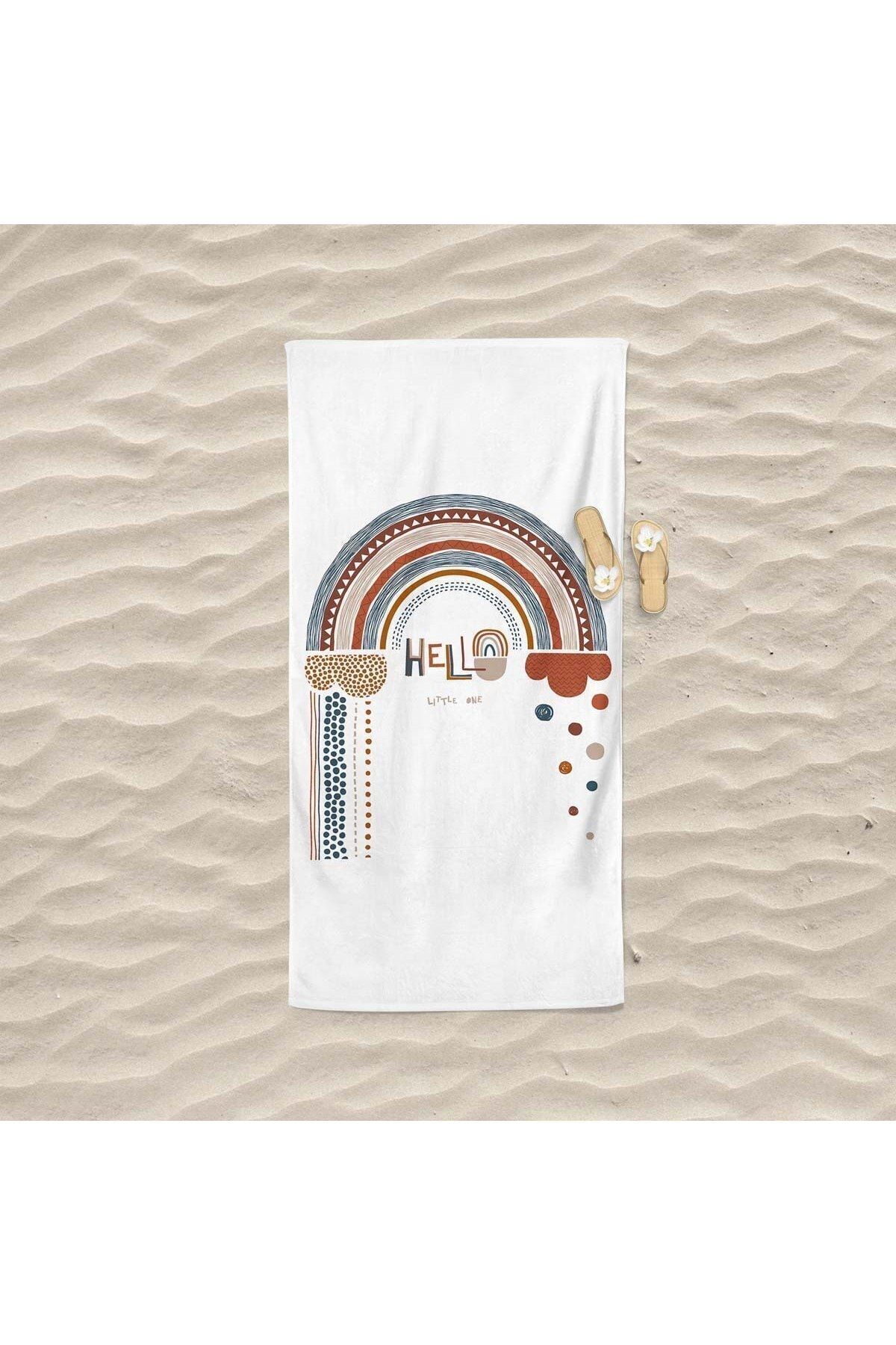 milroma Prosop Imprimat Mare Și Plajă Unisex - Single Dimension