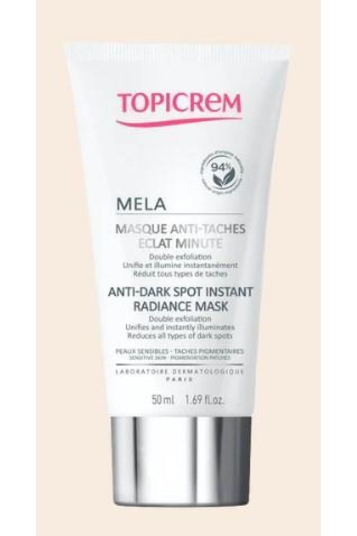 Topicrem Mela Mascarilla Antimanchas Luminosidad Instantanea 3700281704587