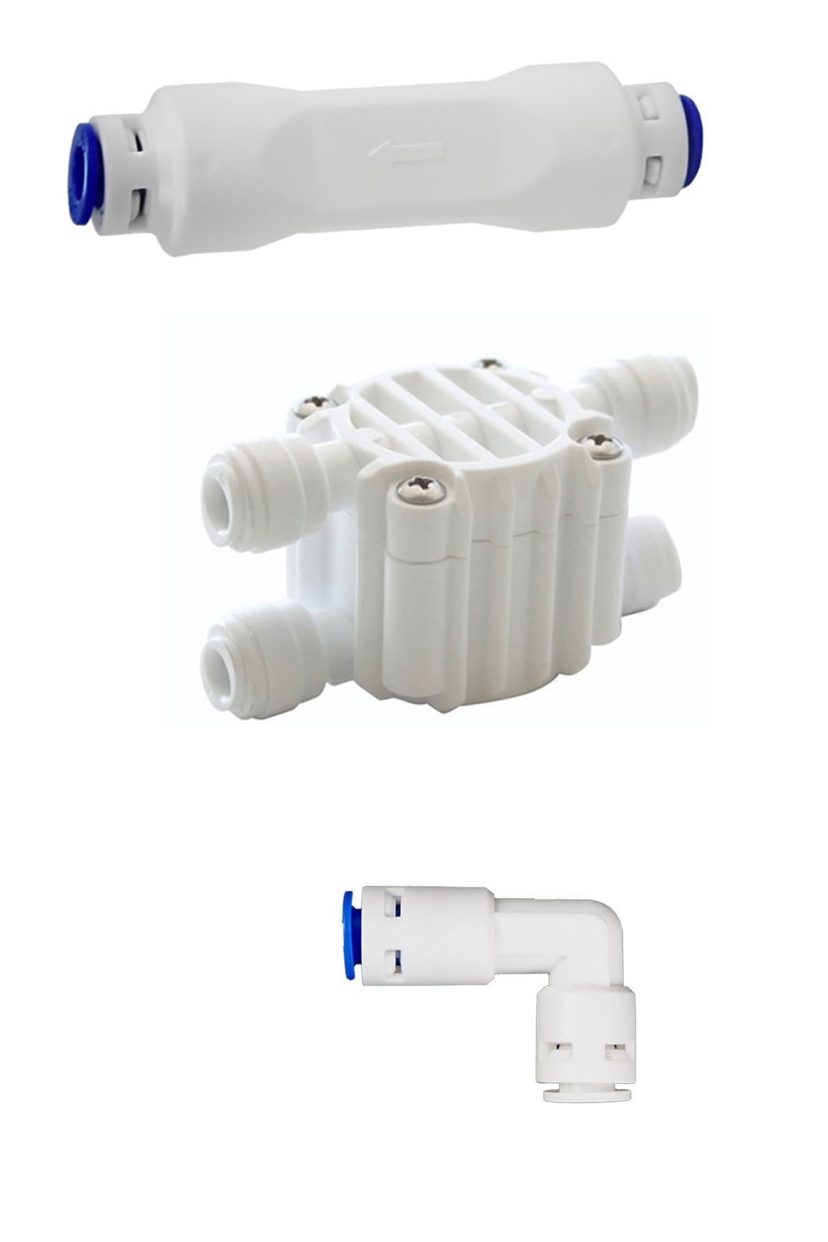 Water Purifier Four ( 4 ) Way Valve - Waste Reducer - Check Valve