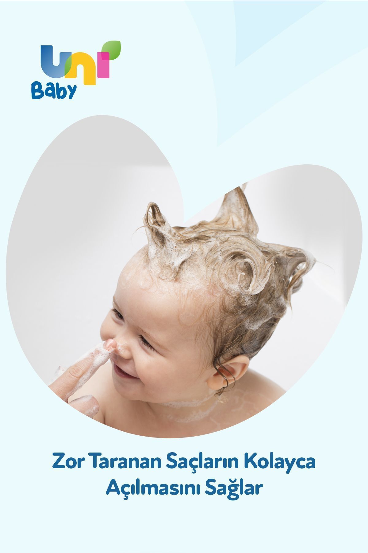 Kolay Tarama Saç ve Vücut Şampuanı 3lü Set 2100 ml