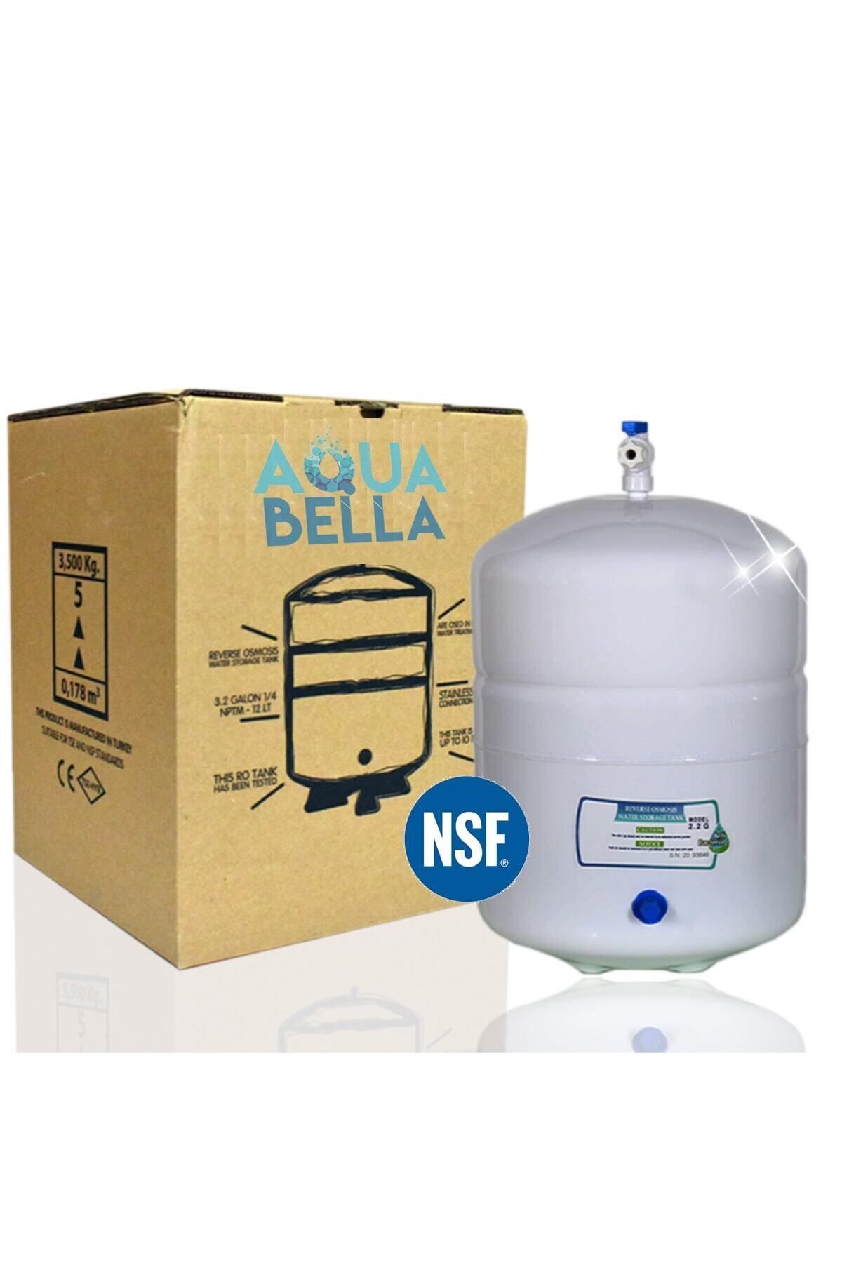 AQUA BELLA Tr Tank Su Arıtma Cihazı Tankı Nsf Sertifikalı 8 Lt