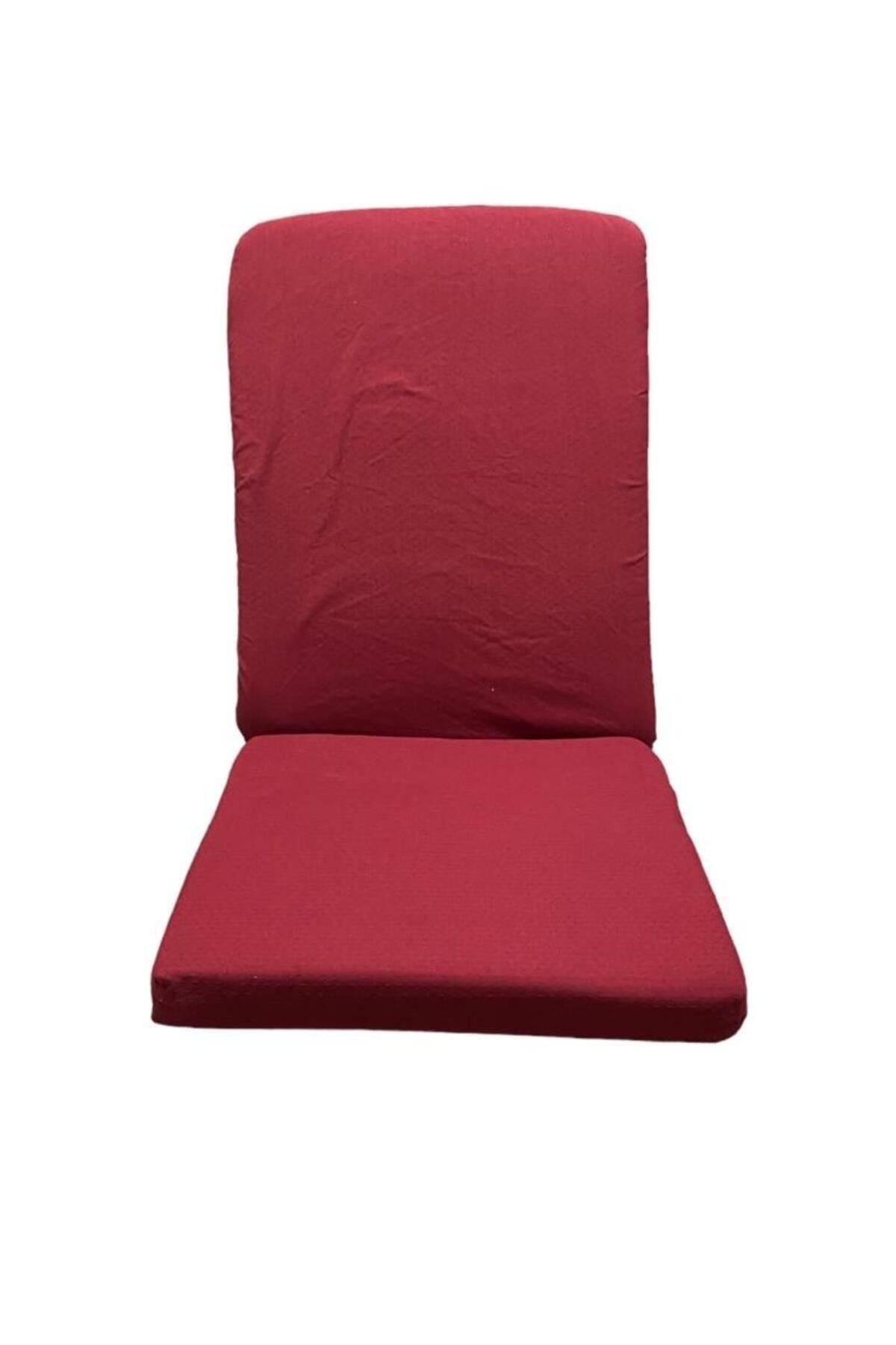 مت یوگا قرمز صندلی مراقبه Backjack کوسن پشتیبانی شده REMEGE