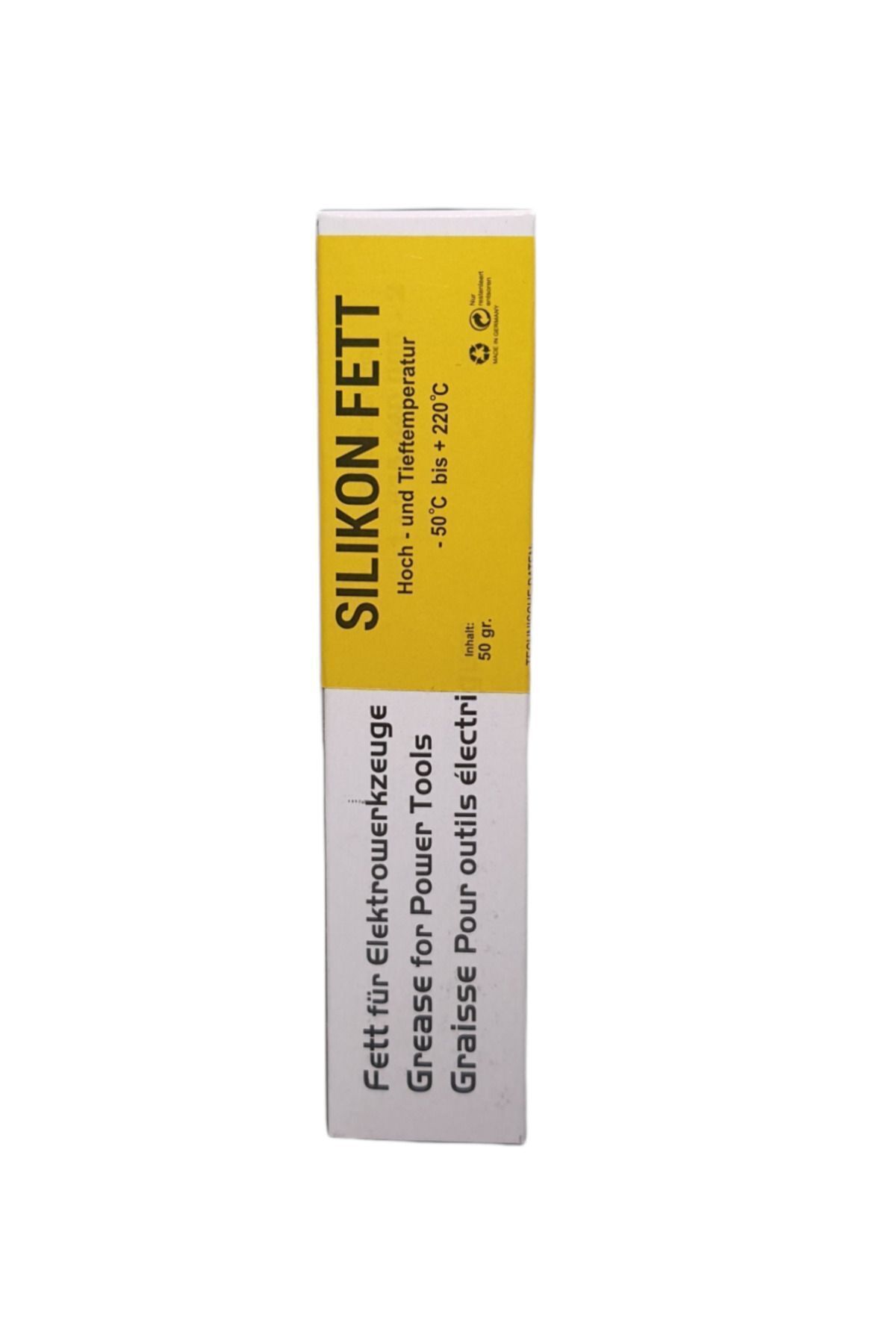 Silikon Fett (SİLİKONLU GRES) -50°c - 220°c 50gr Tüp (ÜT:2023)