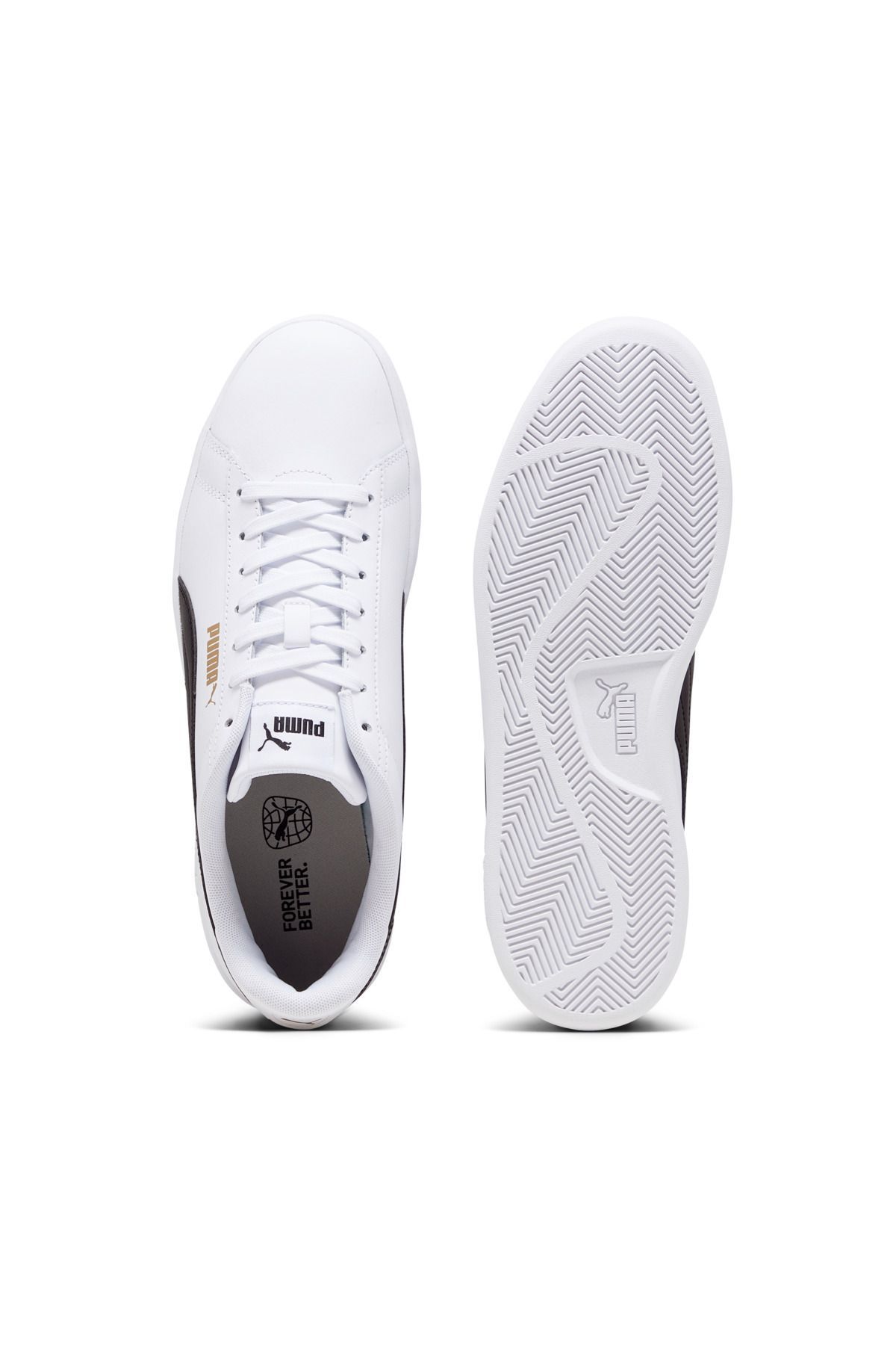 اسنیکر سفید مردانه و زنانه 390987 11 SMASH 3.0 L کفش ورزشی سیاه Puma