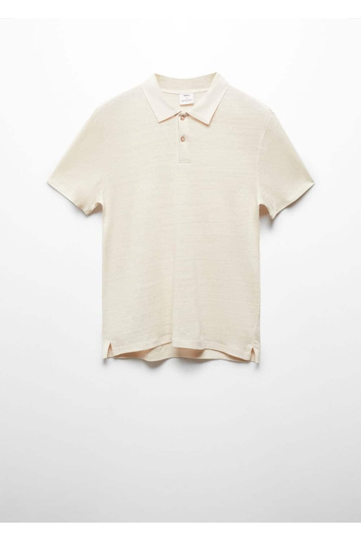MANGO Man-Polokošile ze 100% lnu slim fit 3