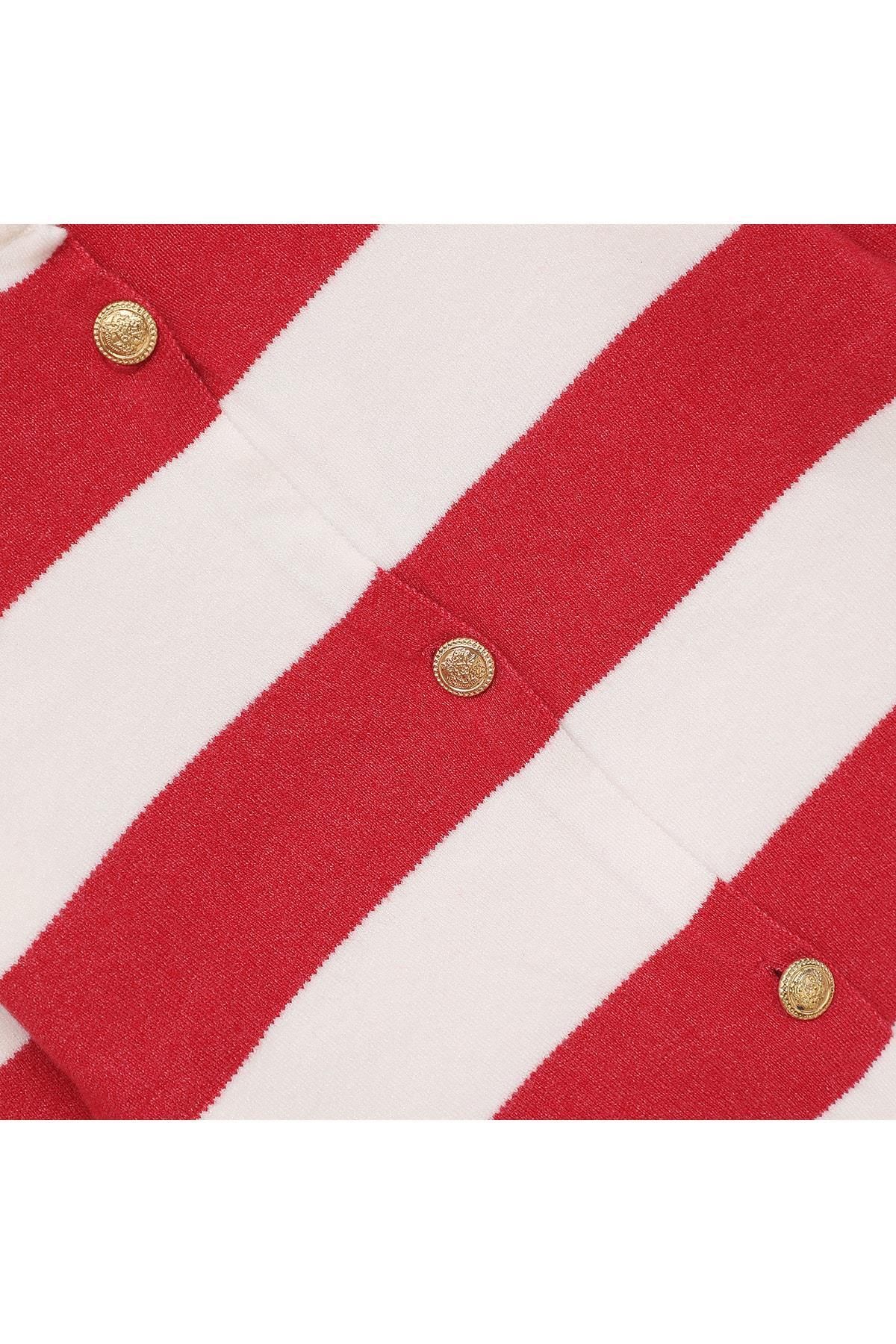 WANEX-Red Girl's Knitwear Cardigan - 23060 2