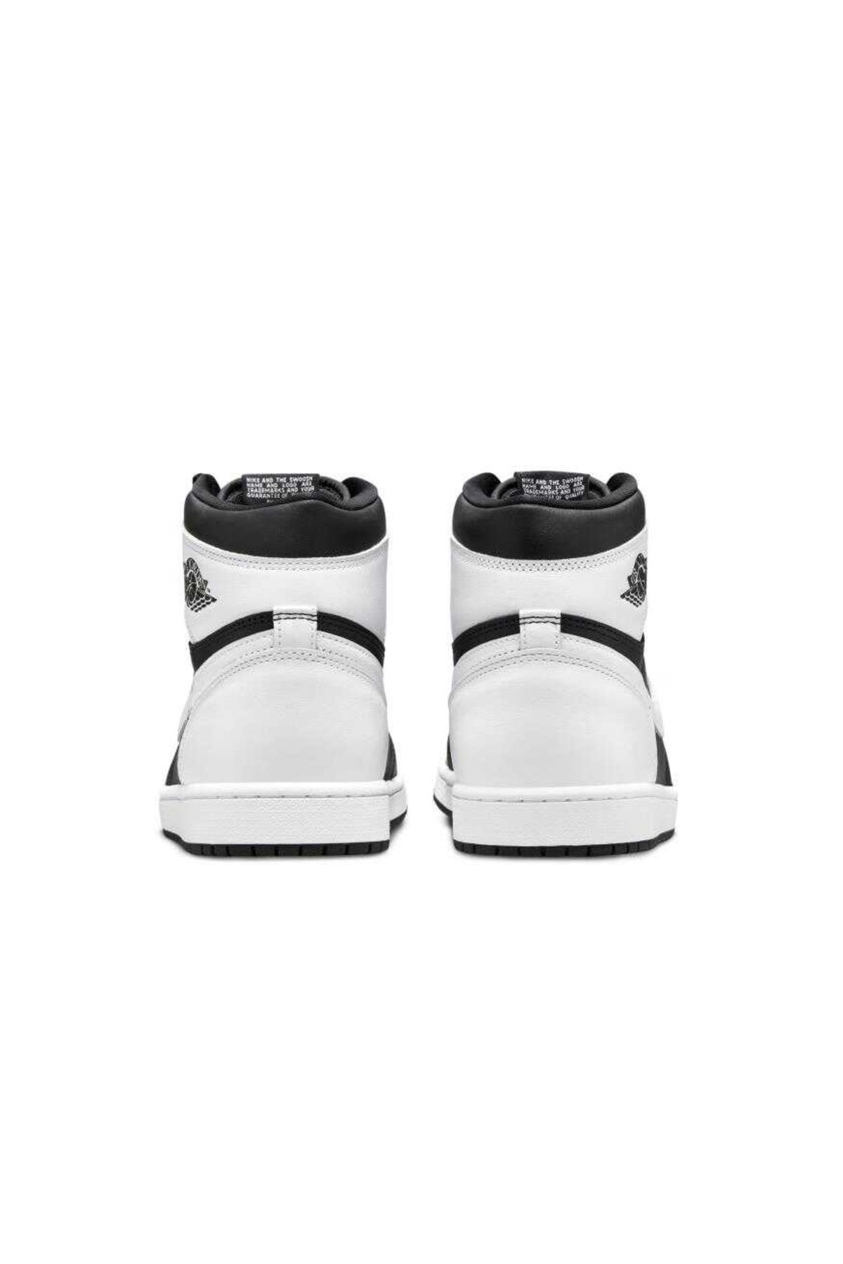 چکمه و بوت سفید مردانه زنانه Air Jordan 1 OG High سیاه Nike