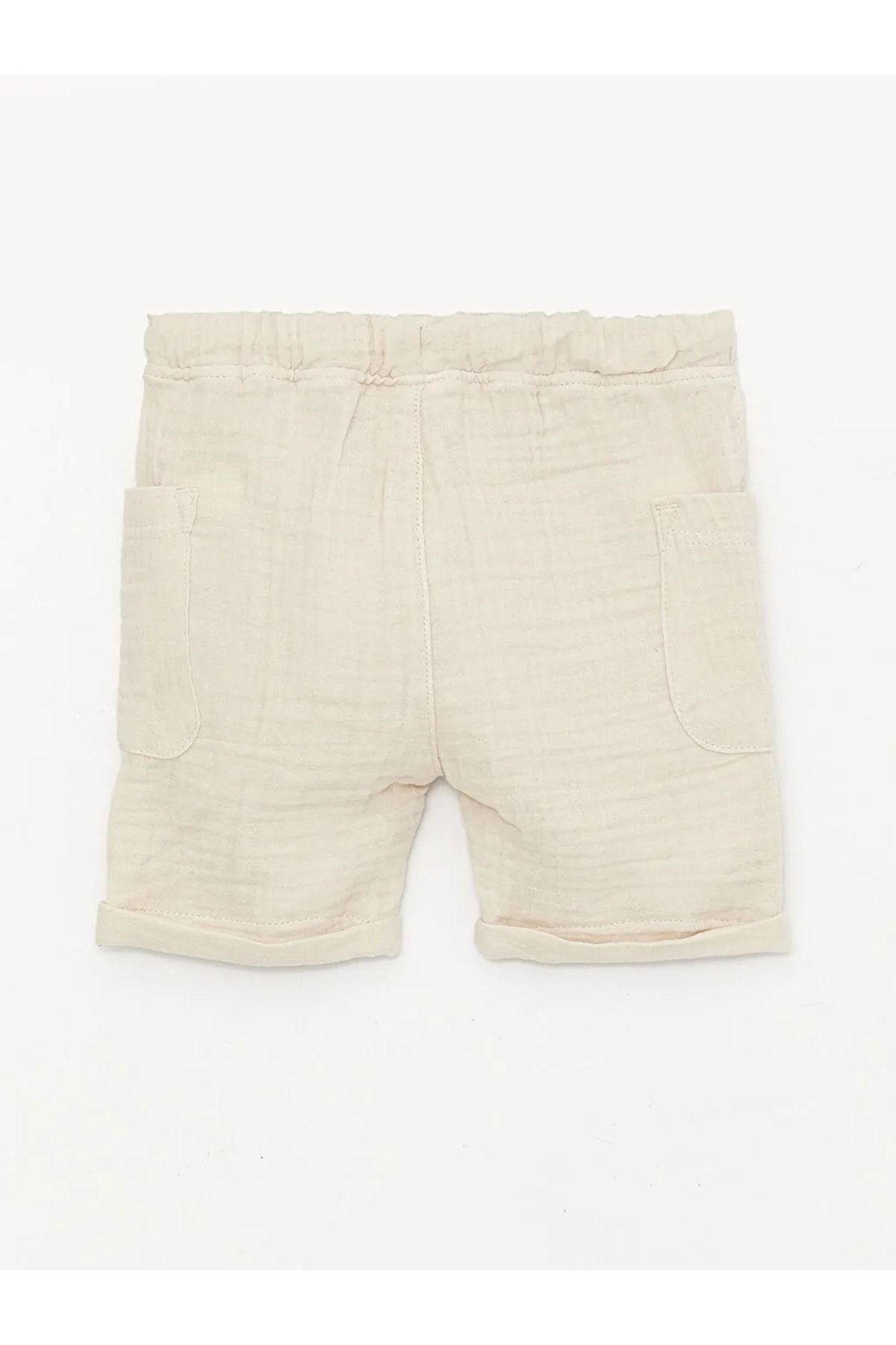 شورت و شلوارک پسرانه آبی سرمه ای ال سی وایکیکیLC Waikiki | S3G296Z1 - QW6 اورجینال - تصویر 2