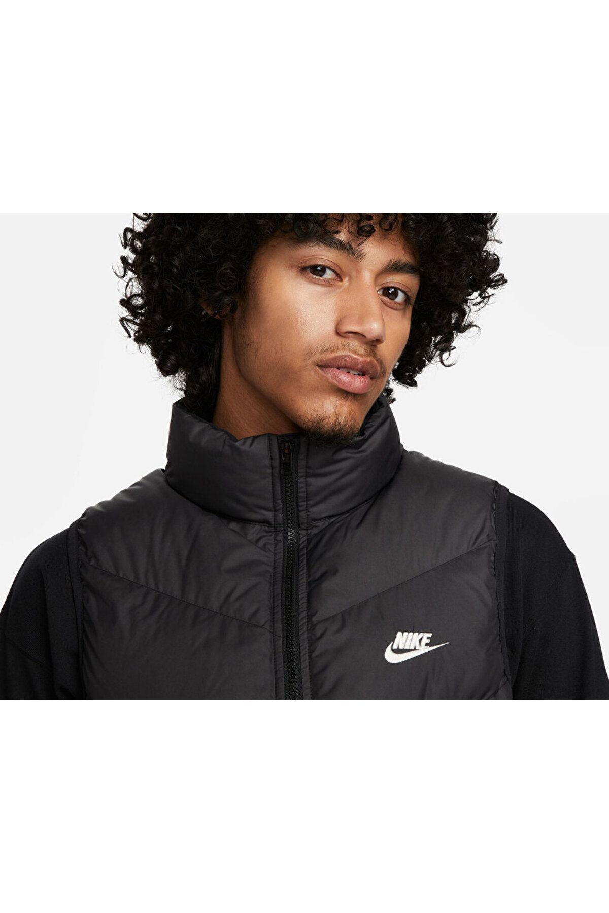 Nike-Men's Black Waterproof Vest - M Nk Sf Wr Pl-Fld Vest FB8193-010 3