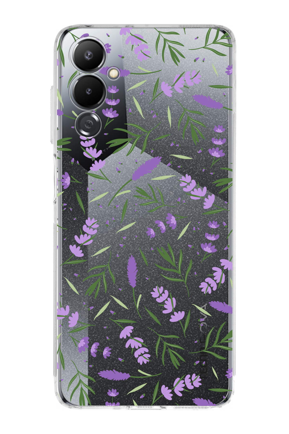 Tecno Pova 4 ile Uyumlu Water Color 3  Kamera Korumalı Şeffaf  Kılıf