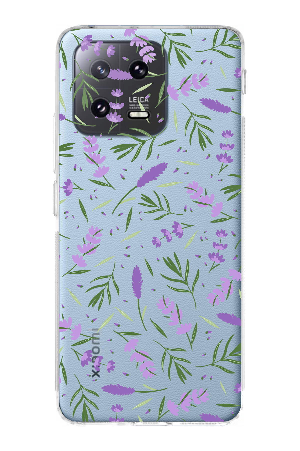 Xiaomi Mi 13 Pro ile Uyumlu Water Color 3  Kamera Korumalı Şeffaf  Kılıf