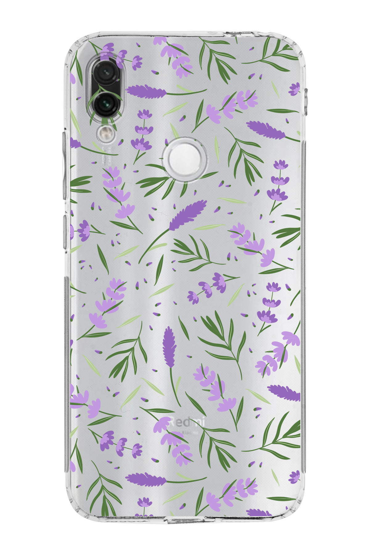 Xiaomi Redmi Note 7 ile Uyumlu Water Color 3  Kamera Korumalı Şeffaf  Kılıf