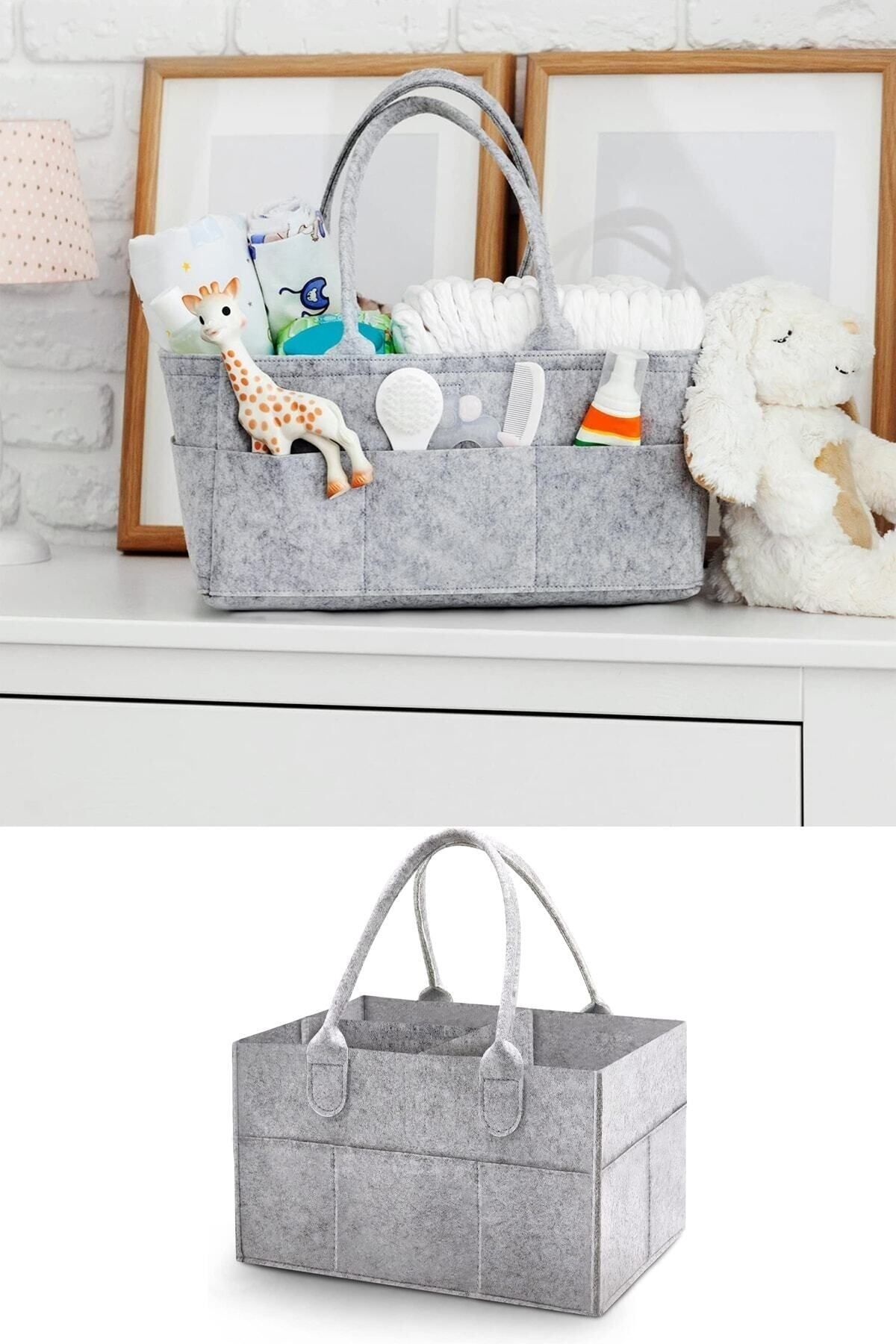 Helen's Home Anne Bebek Bakım Çantası Bebek Bezi Ve Islak Mendil Düzenleyici Alt Değiştirme Organizeri fotoğrafı 3 (önizleme)