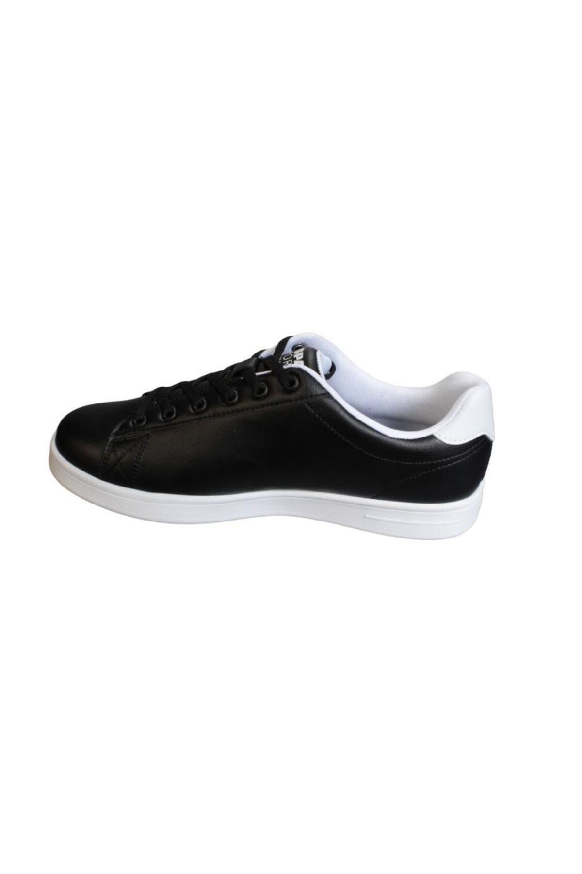 کفش U.S. Polo Assn. یو اس پولو مناسب طبیعت‌گردی ورزشی سیاه سفید U.S.POLO ASSN اورجینال - تصویر 3