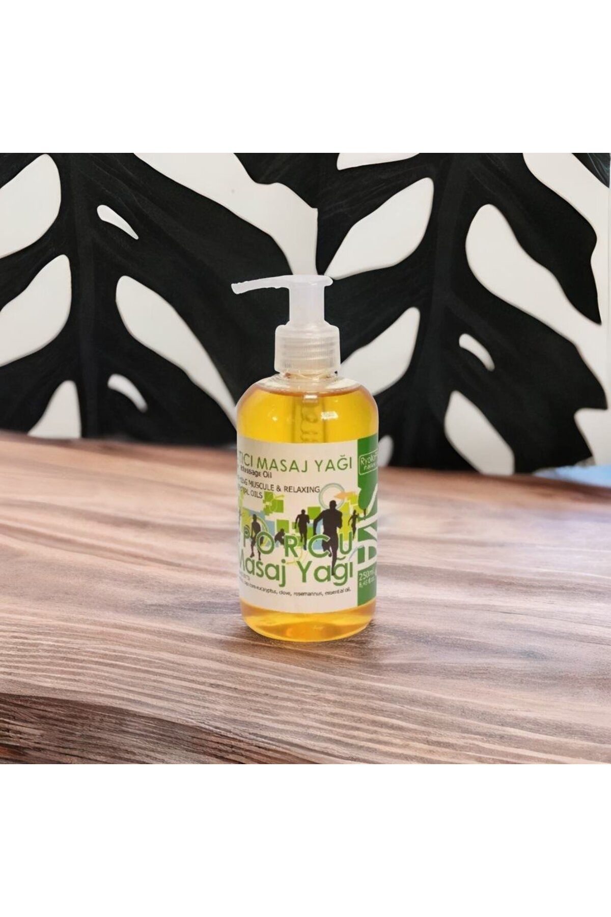 RyotoPRO Sporcu Masaj Yağı - Isıtıcı - Medikal Yağı %100 Doğal 250 Ml. / RyotoPRO Sports Massage Oil - Warming - Medical Oil 100% Natural 250 Ml.