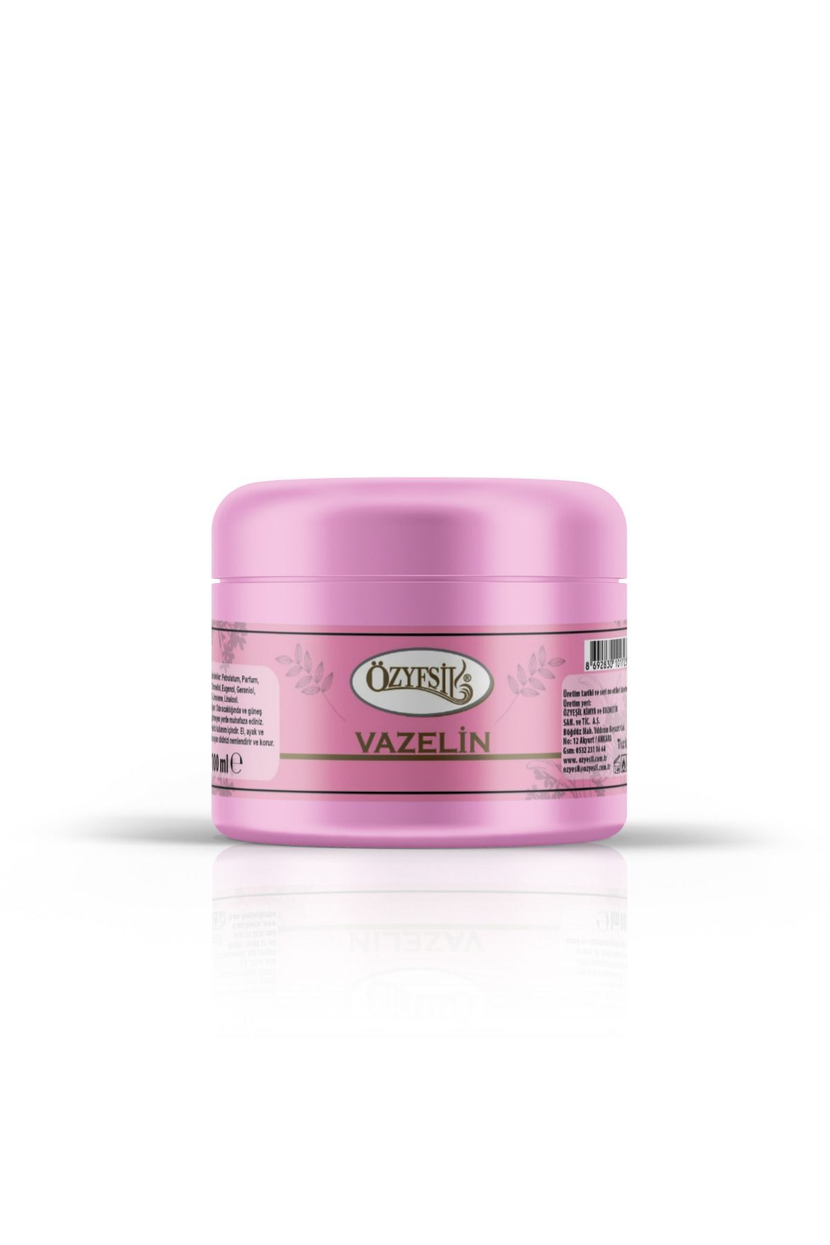 Özyeşil 100ml Farmasotik Vazelin Pembe