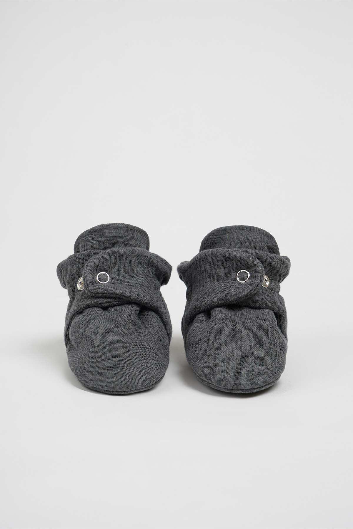 Organic Cotton Muslin Baby Shoes, Newborn Summer Snoozies