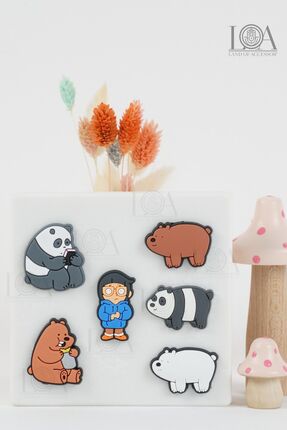 Crocs Corcs Jibbitz Terlik Süsü - Animals  - Kaucuk - Suluk Süsü - Telefon Sü...