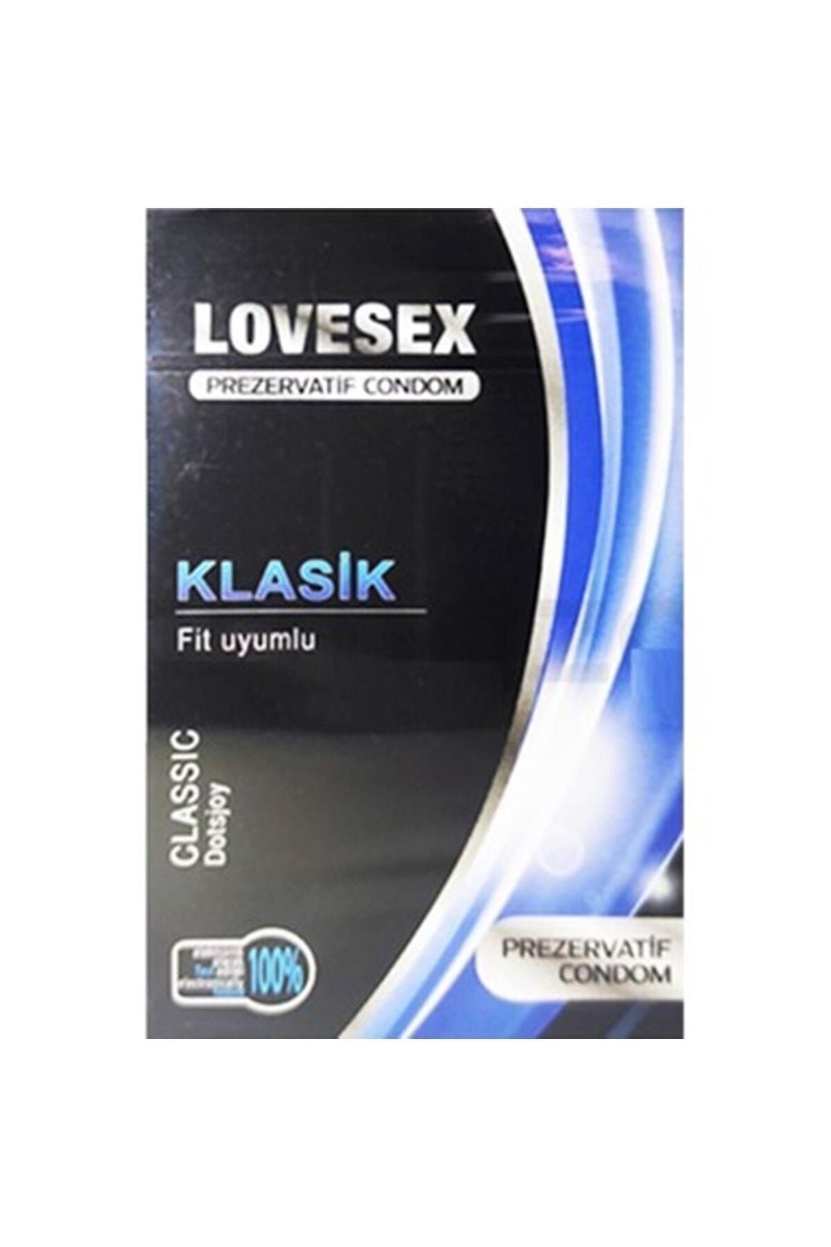 lovefun LOVESEX KLASİK PREZARVATİF 10'LU